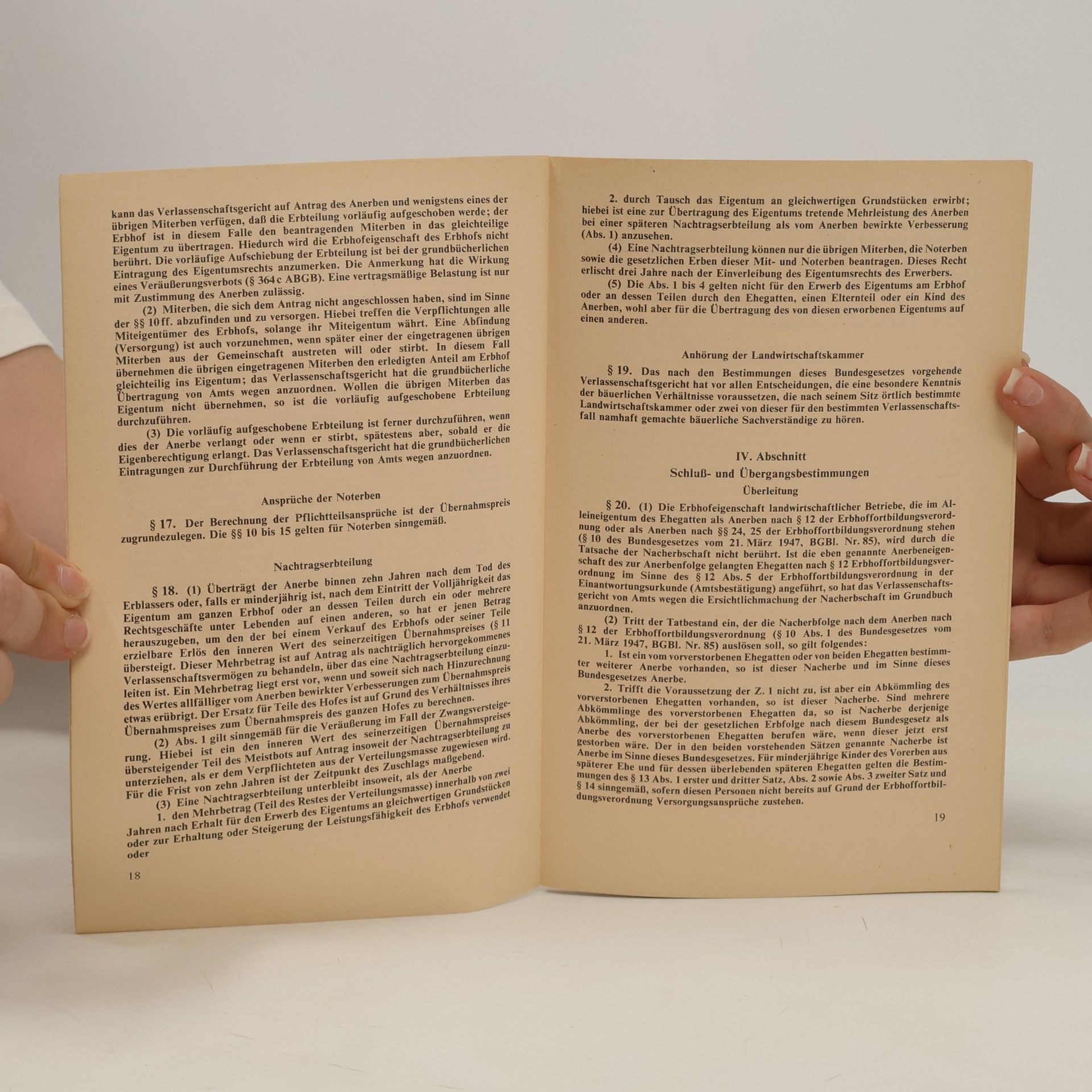 Robert Dittrich ABGB. 33. Auflage: Ergänzungsheft 1990