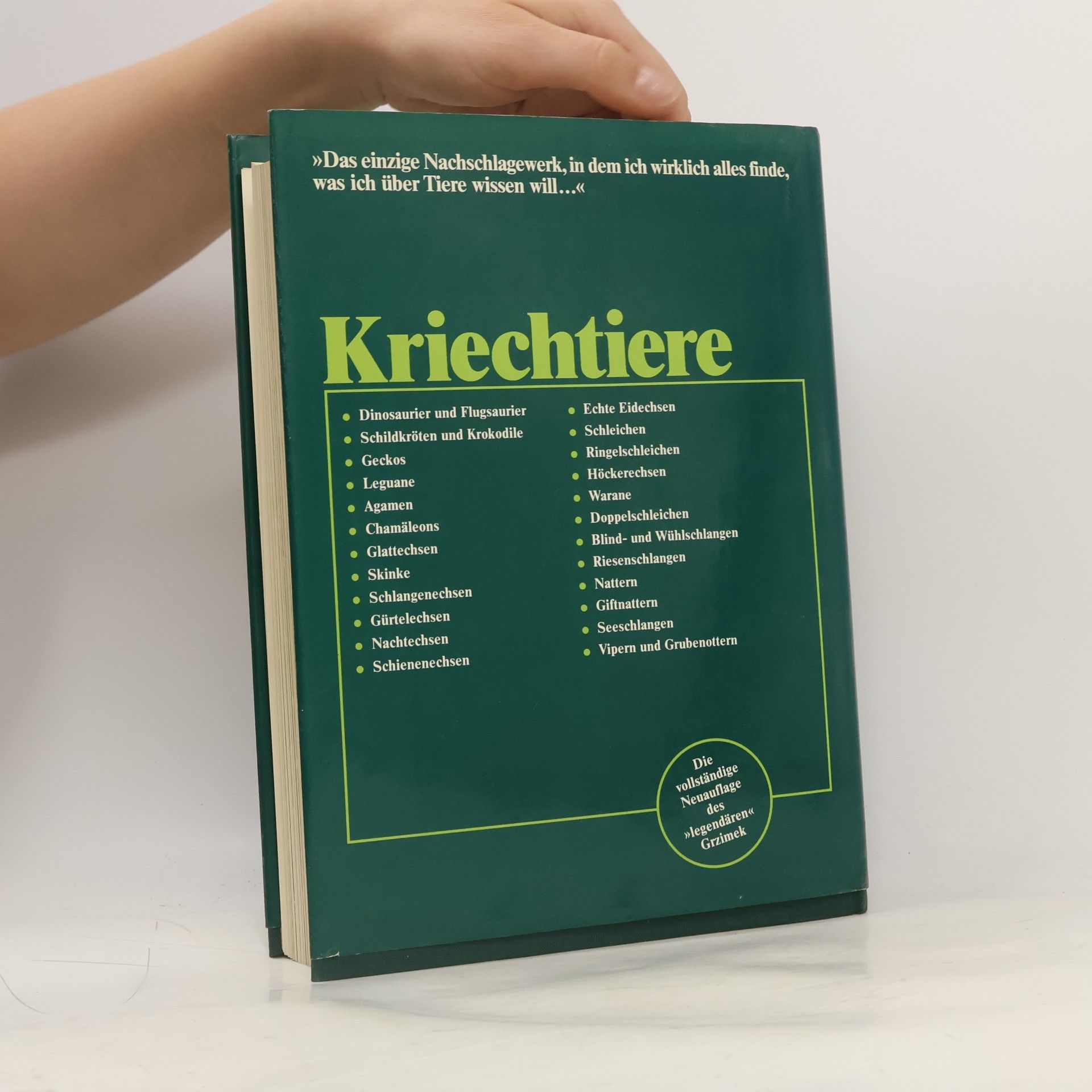 Auteurscollectief Grzimeks Tierleben. Band 6. Kriechtiere