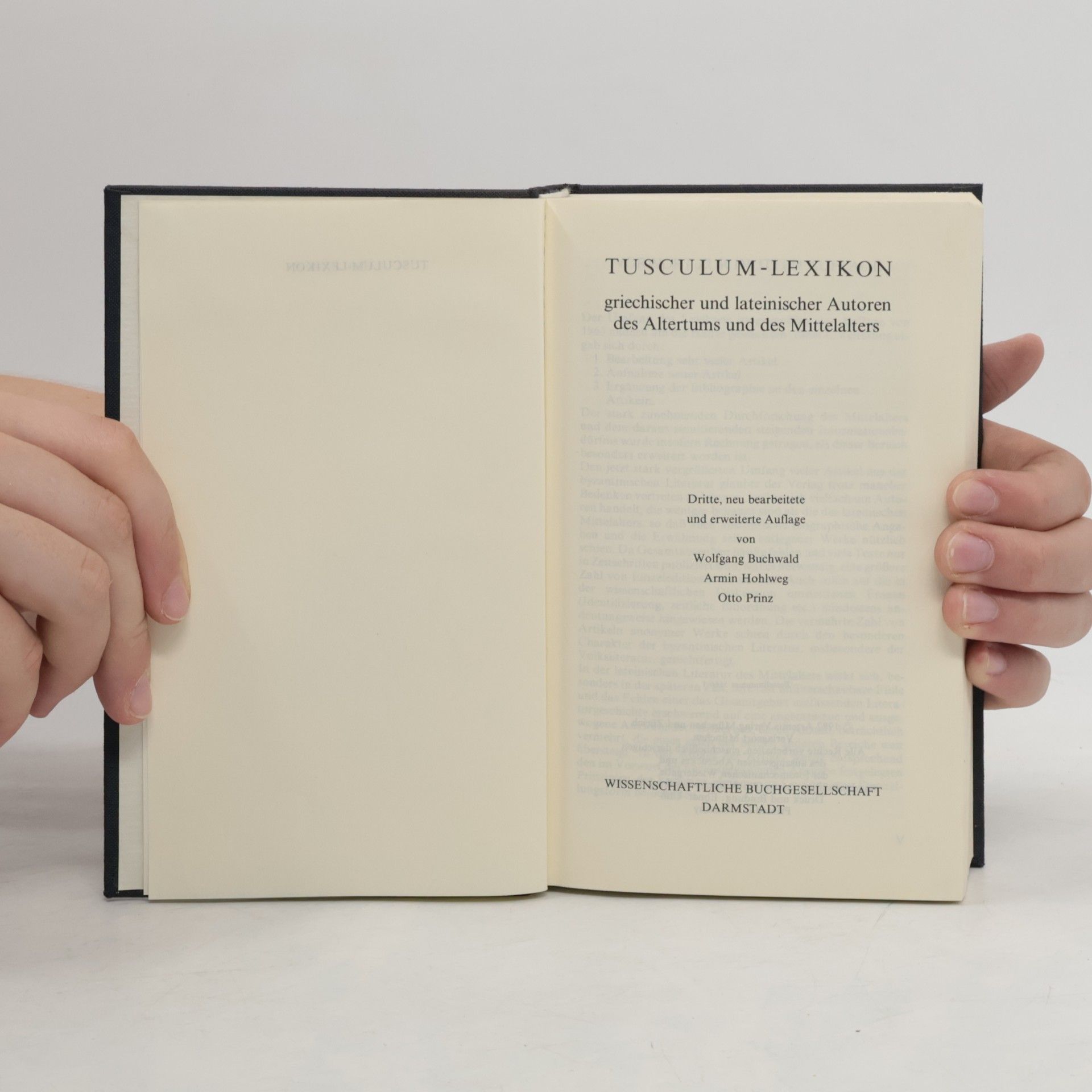 Wolfgang Buchwald Tusculum-Lexikon griechischer und lateinischer Autoren des Altertums und des Mittelalters