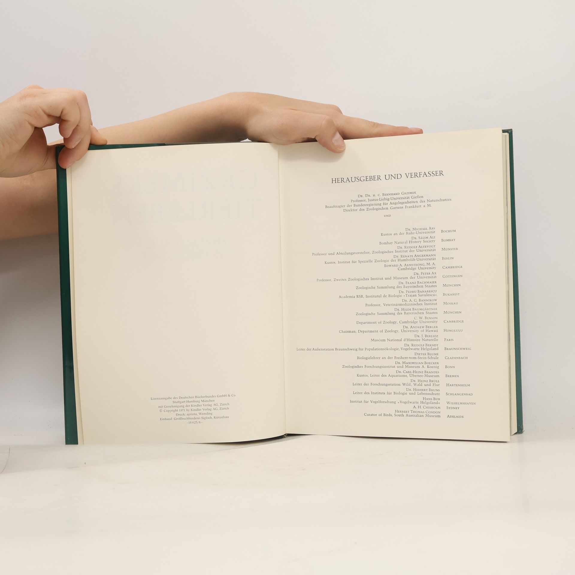 Autorenkollektiv Grzimeks Tierleben 1. Niedere Tiere
