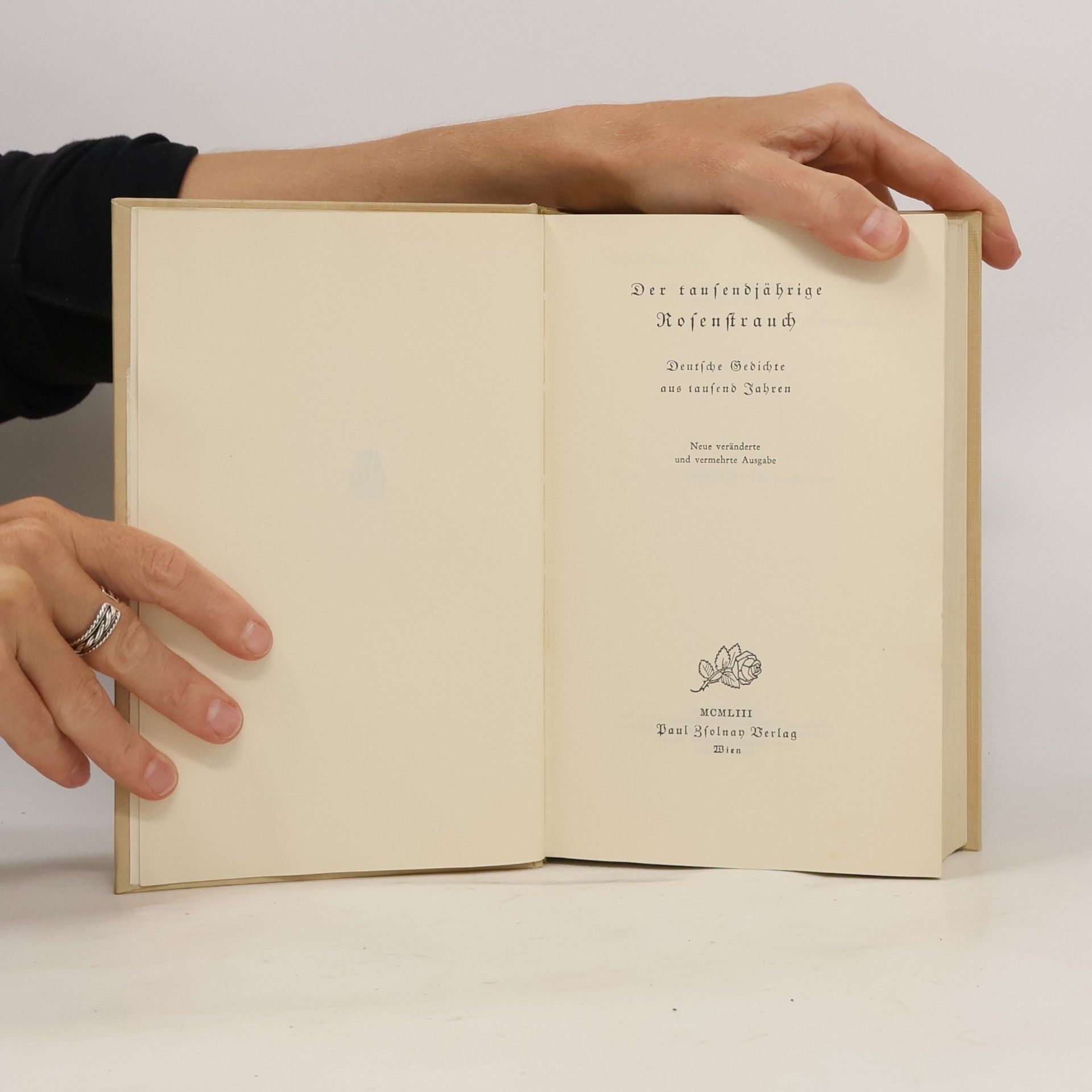 Felix Braun Der tausendjährige Rosenstrauch