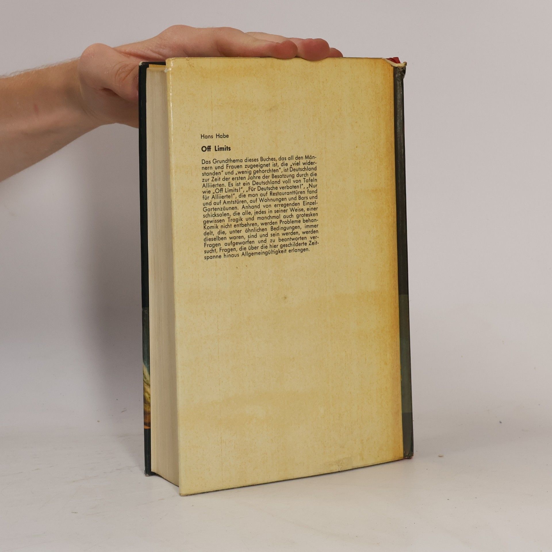 Hans Habe Off Limits
