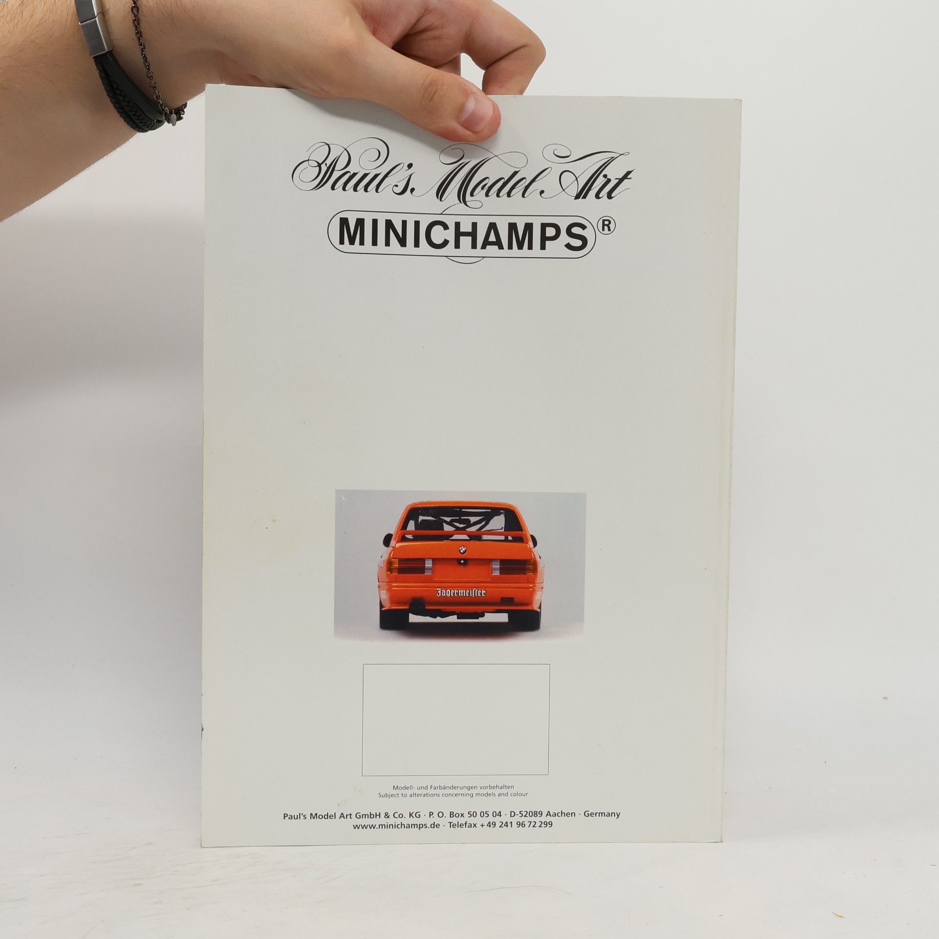kolektiv Paul's Model Art. Minichamps