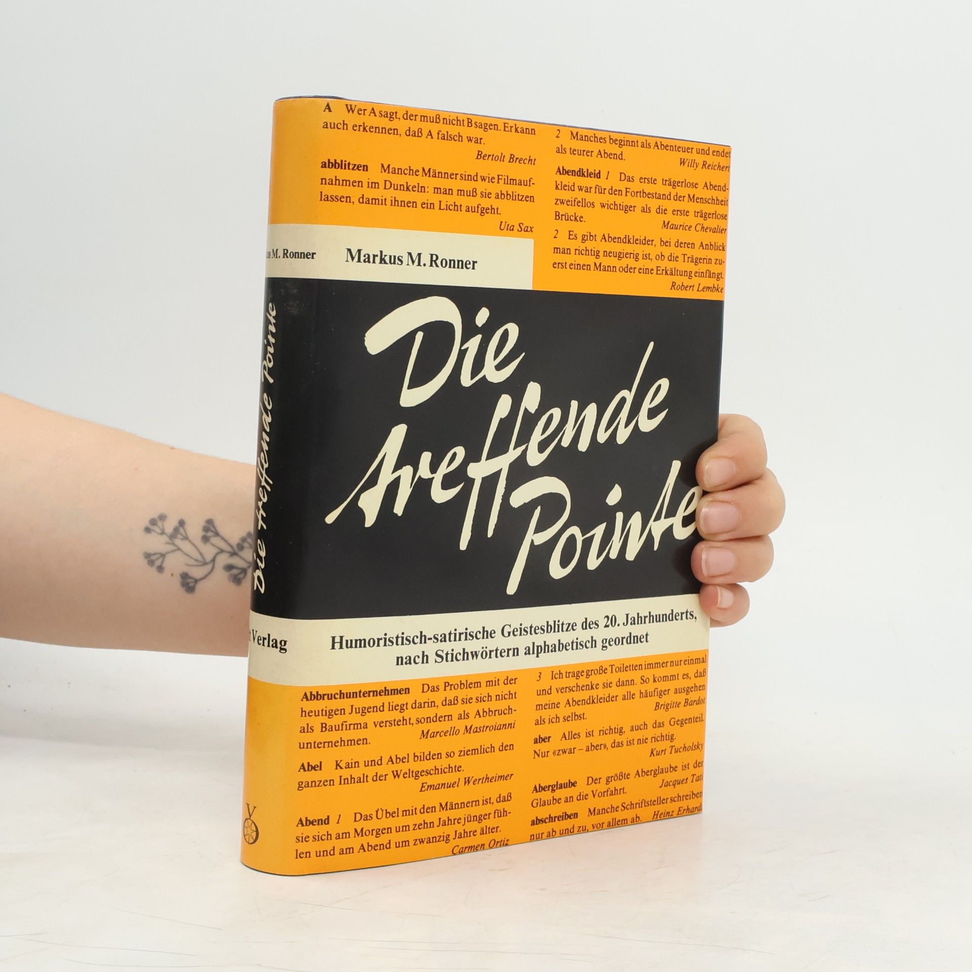 Markus Ronner Die treffende Pointe