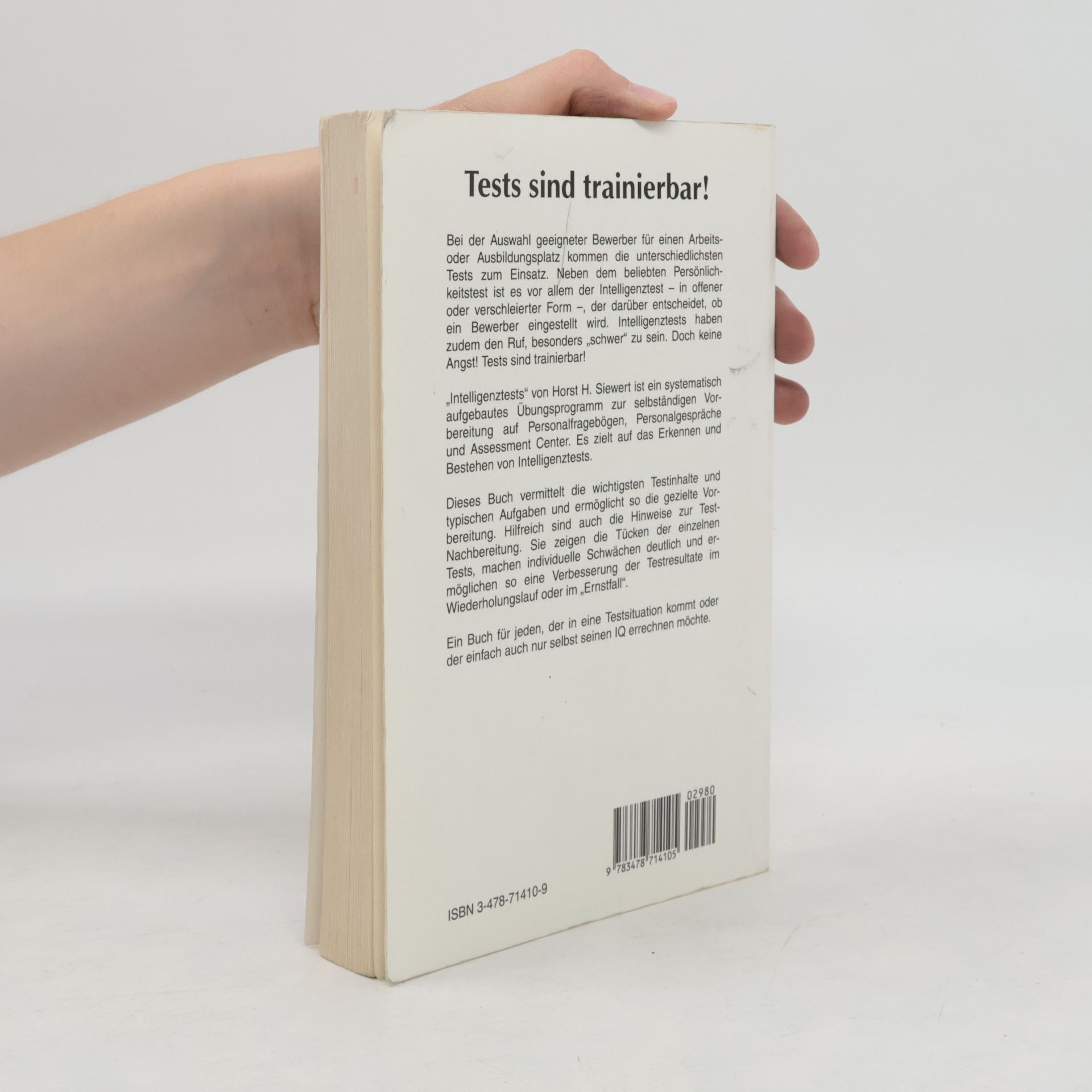 Horst H Siewert Intelligenztests