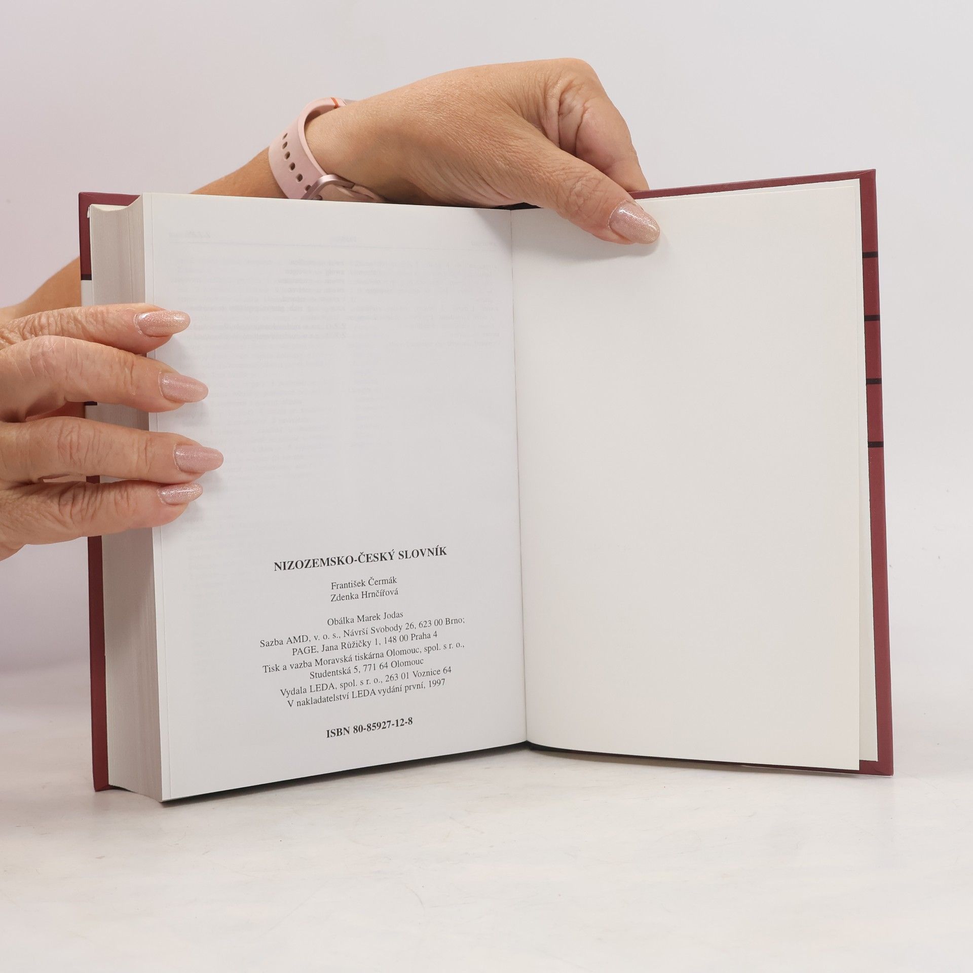 Hrnčířová Zdenka Nizozemsko-český slovník. Nederlands-Tsjechisch woordenboek
