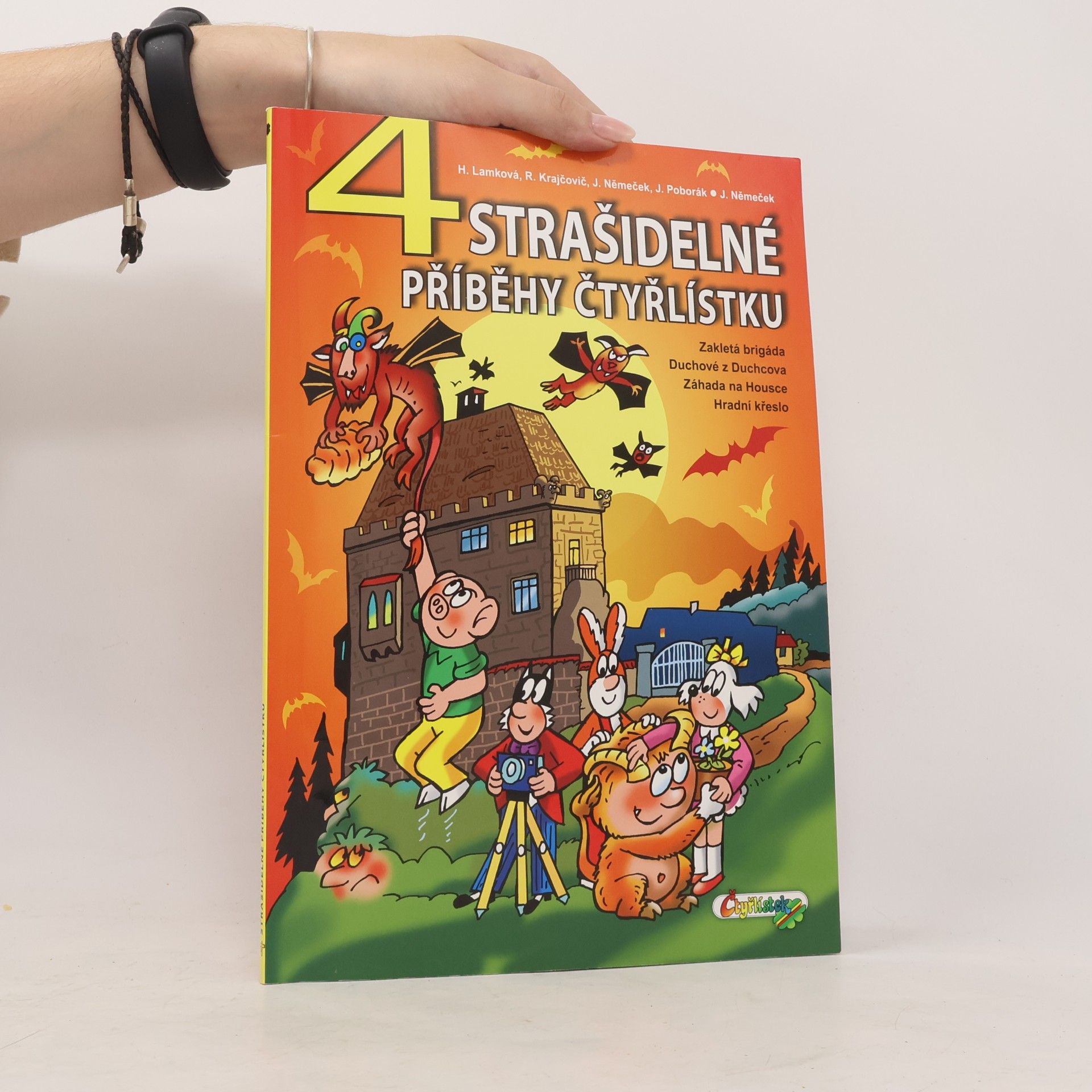 Hana Lamková 4 strašidelné příběhy Čtyřlístku