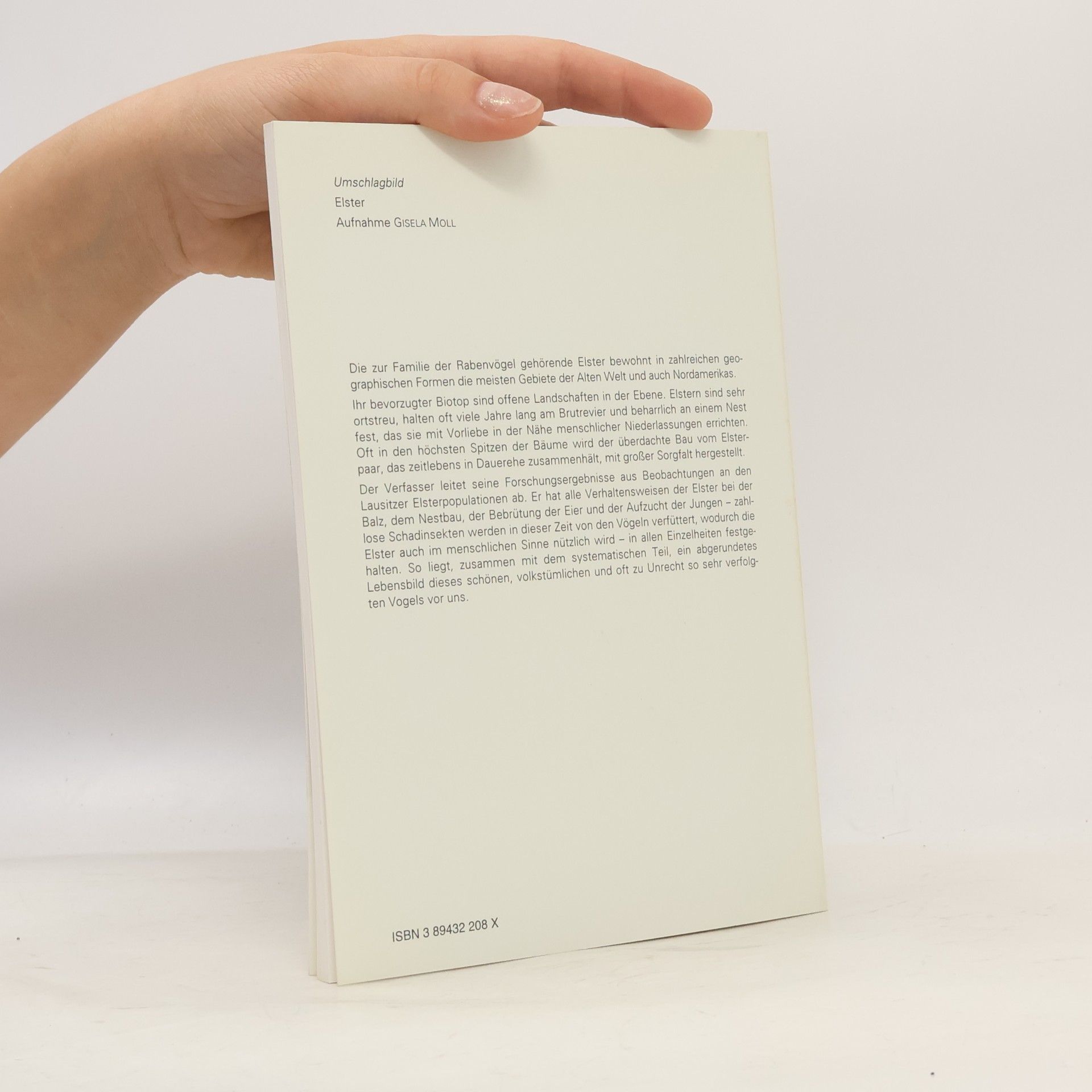 Udo Bährmann Die Elster - Reprint