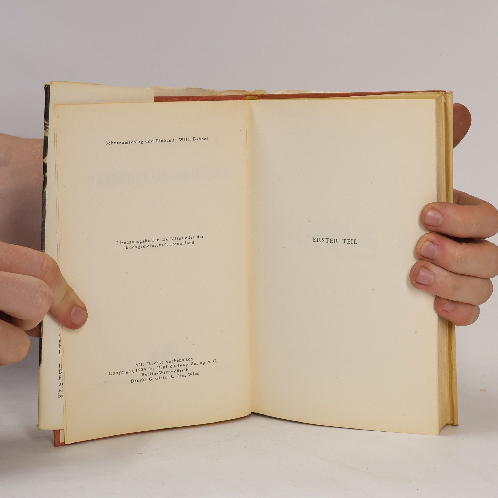 Frank Thiess Der Weg zu Isabelle