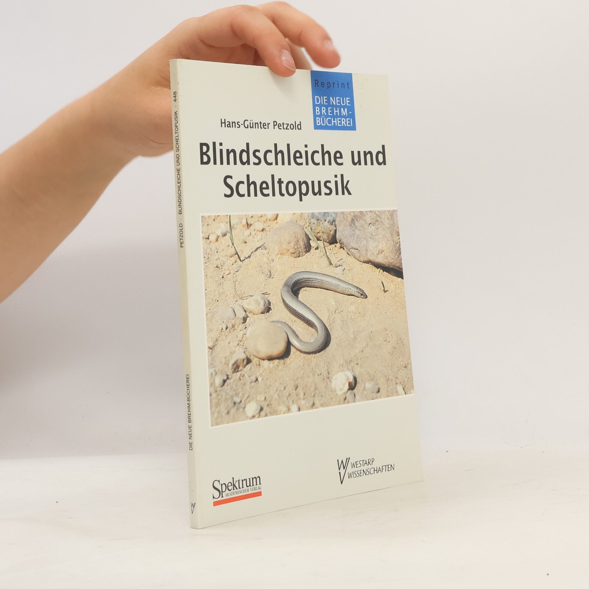 Hans-Günter Petzold Die Neue Brehm-Bücherei - 448: Blindschleiche und Scheltopusik