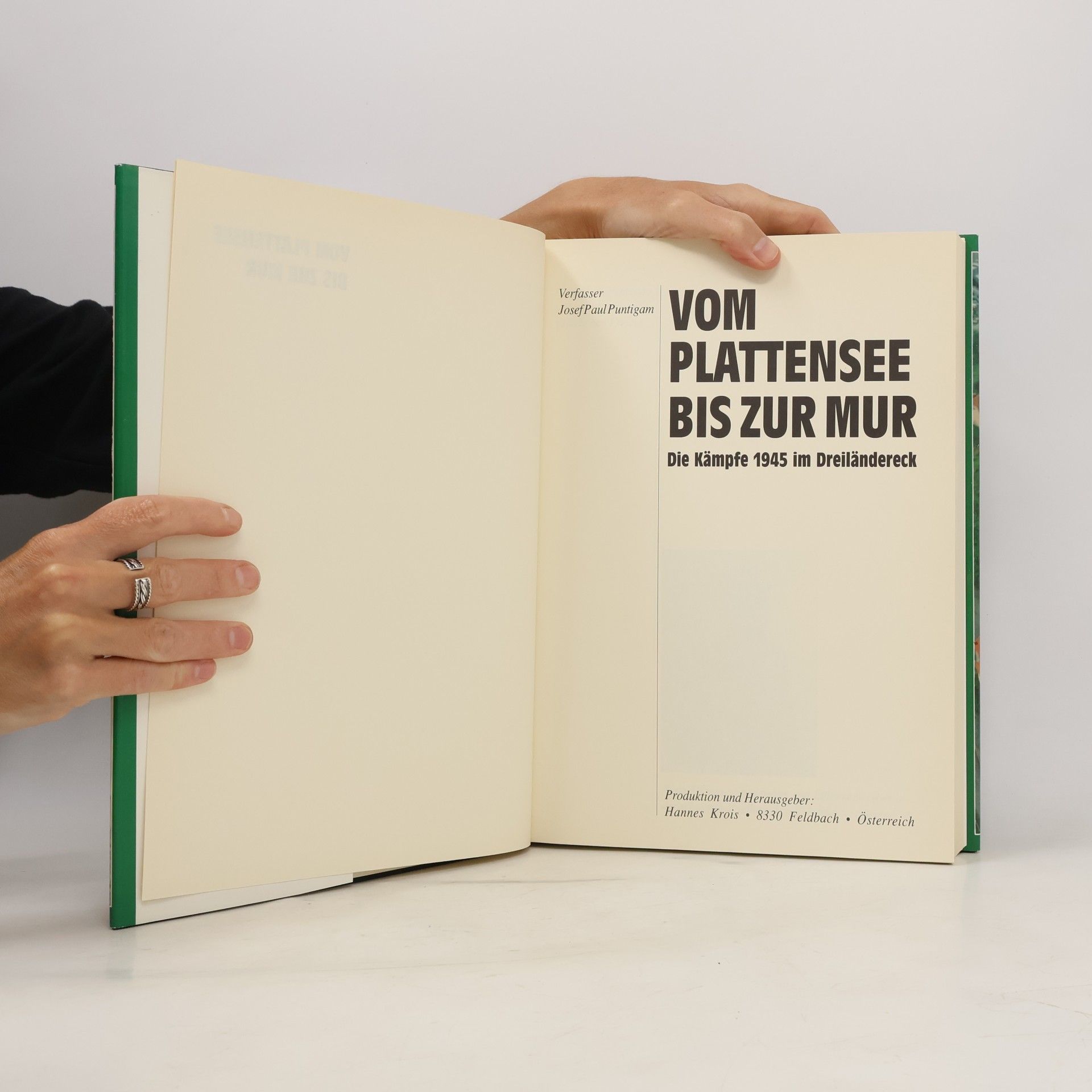 Josef Paul Puntigam Vom Plattensee bis zur Mur