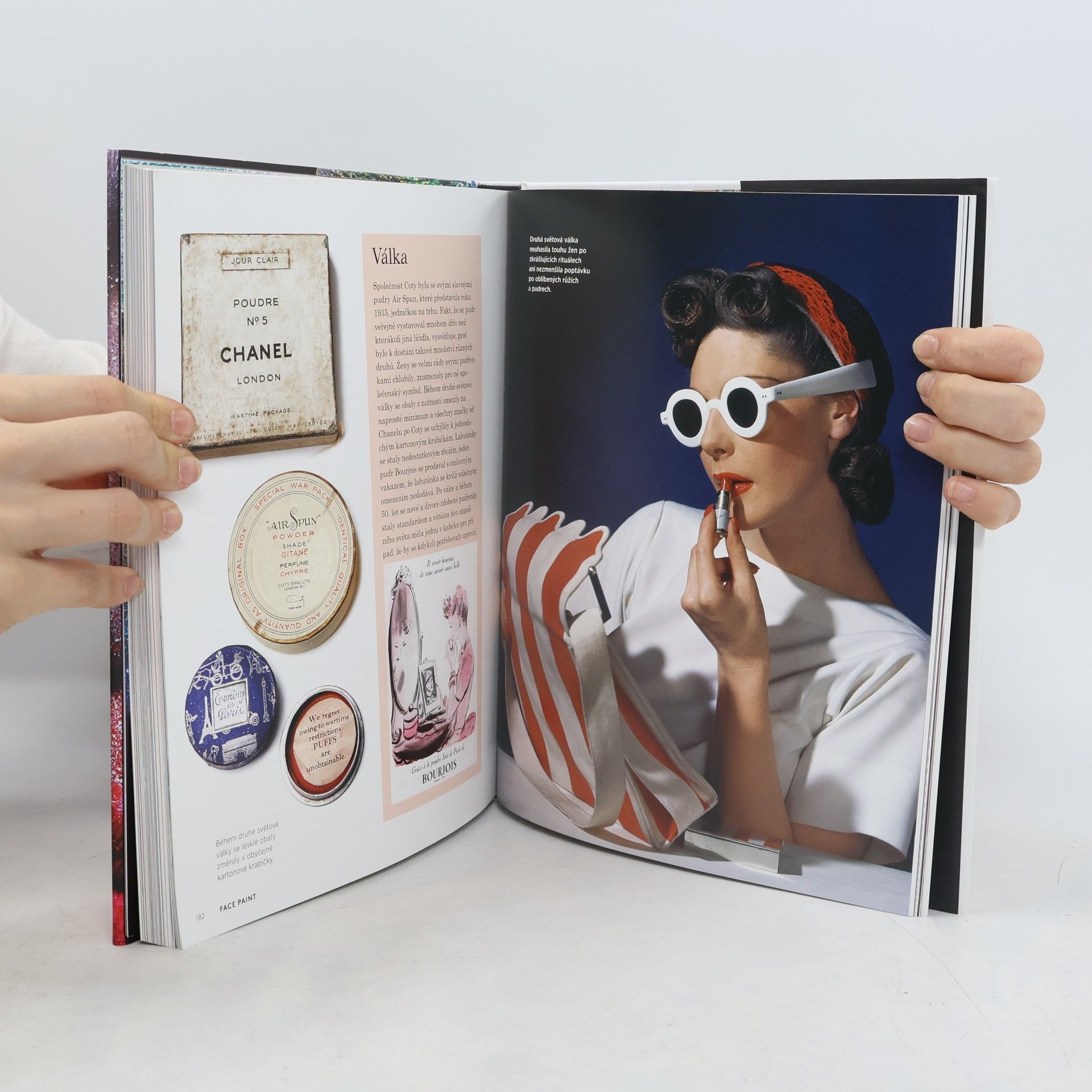 Lisa Eldridge Face paint. Historie make-upu
