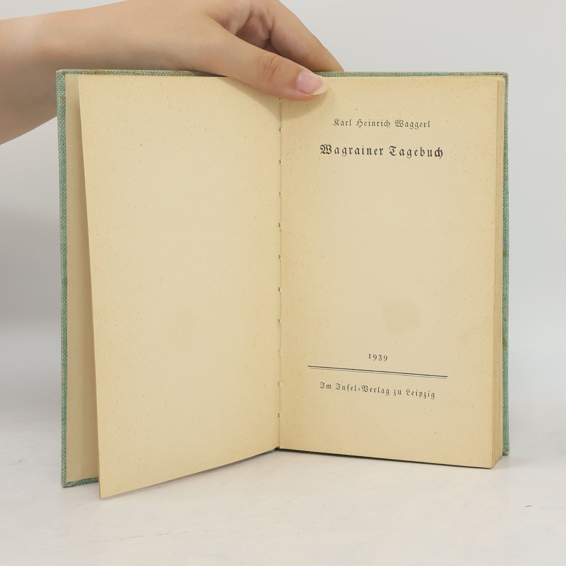 Karl Heinirch Waggerl Wagrainer Tagebuch