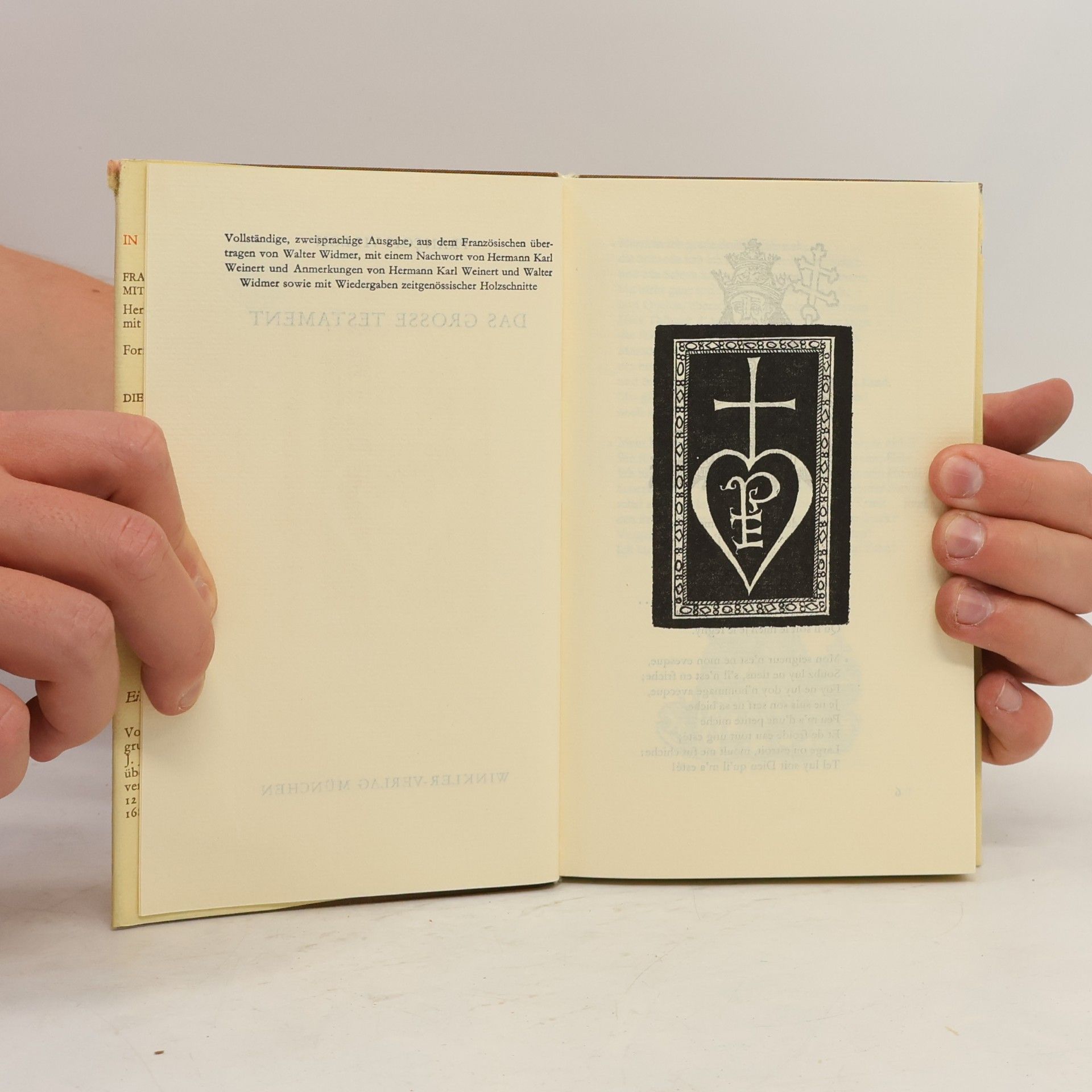François Villon Das grosse Testament