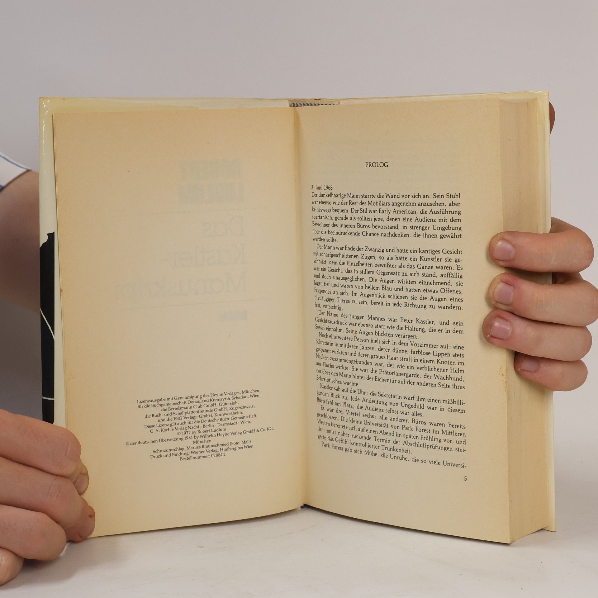 Robert Ludlum Das Kastler Manuskript