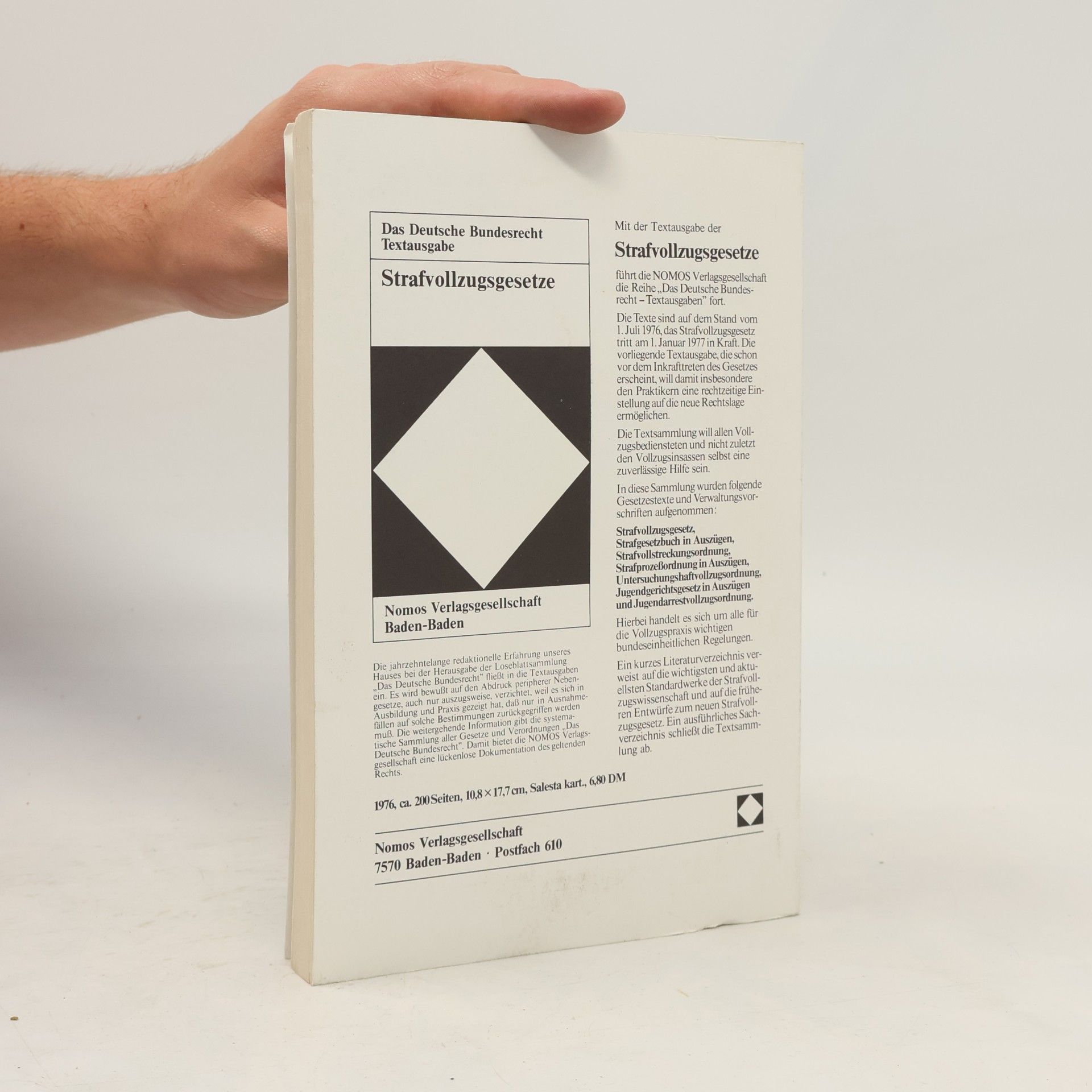 Various authors Kritische Justiz 4/1976
