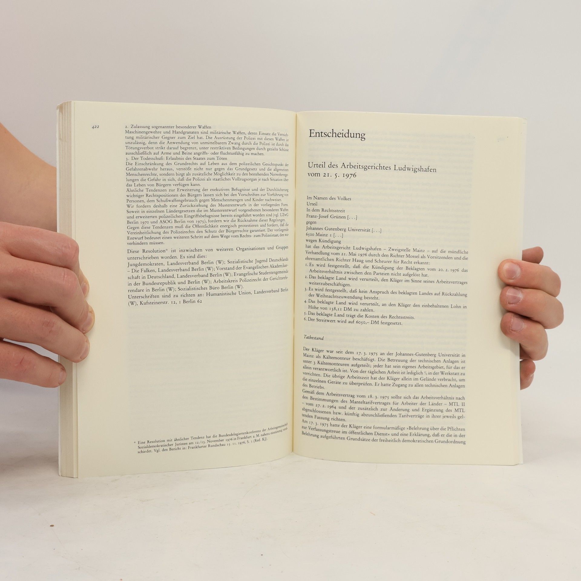 Various authors Kritische Justiz 4/1976