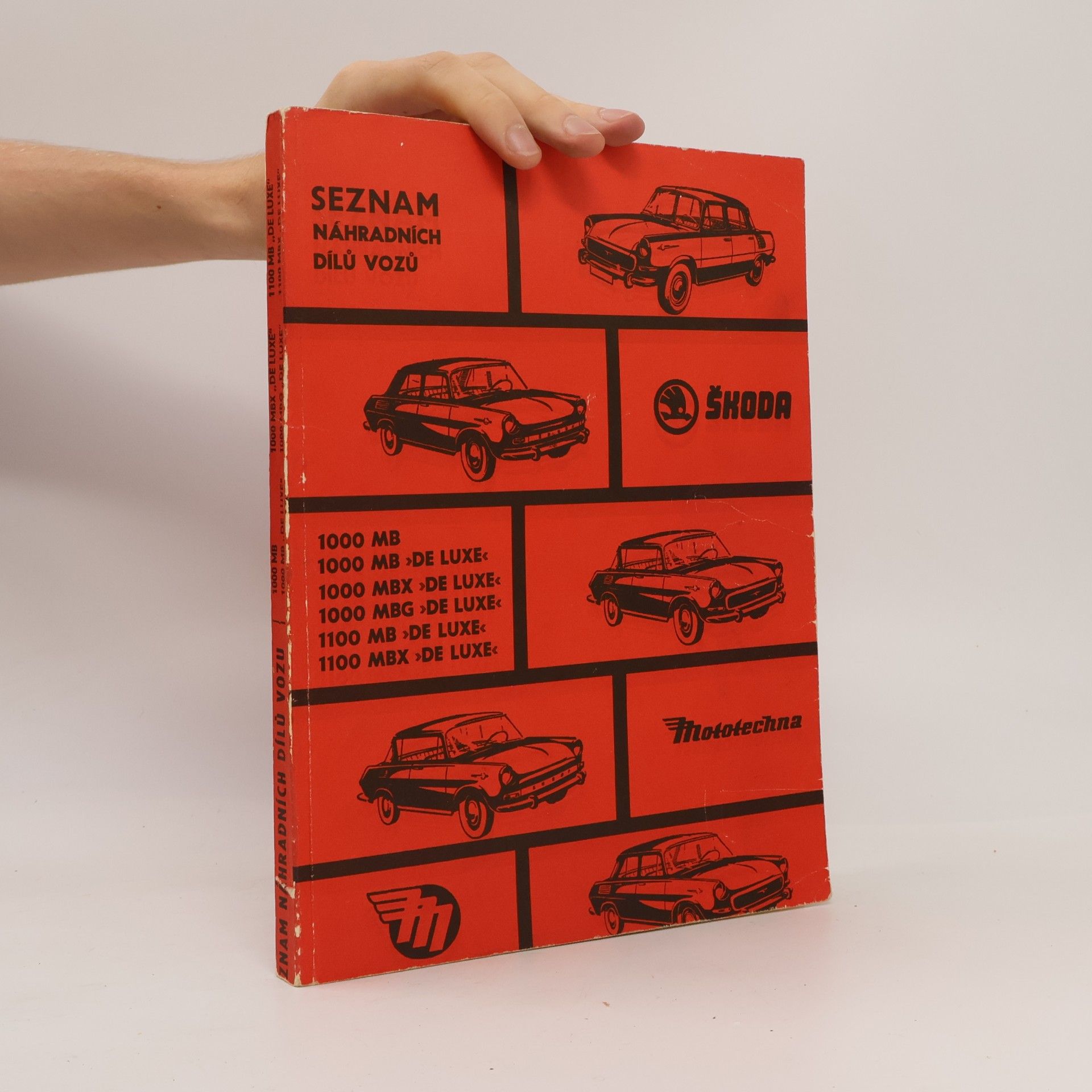 Kolektiv autorů Seznam náhradních dílů vozů Škoda