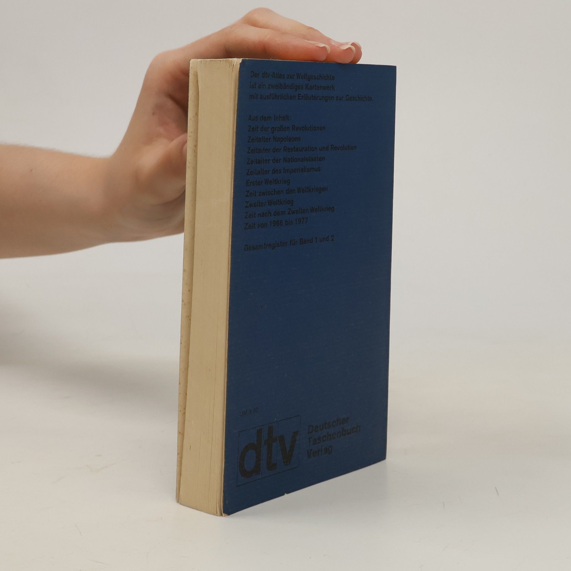 Hermann Kinder Dtv-Atlas zur Weltgeschichte. Band 2