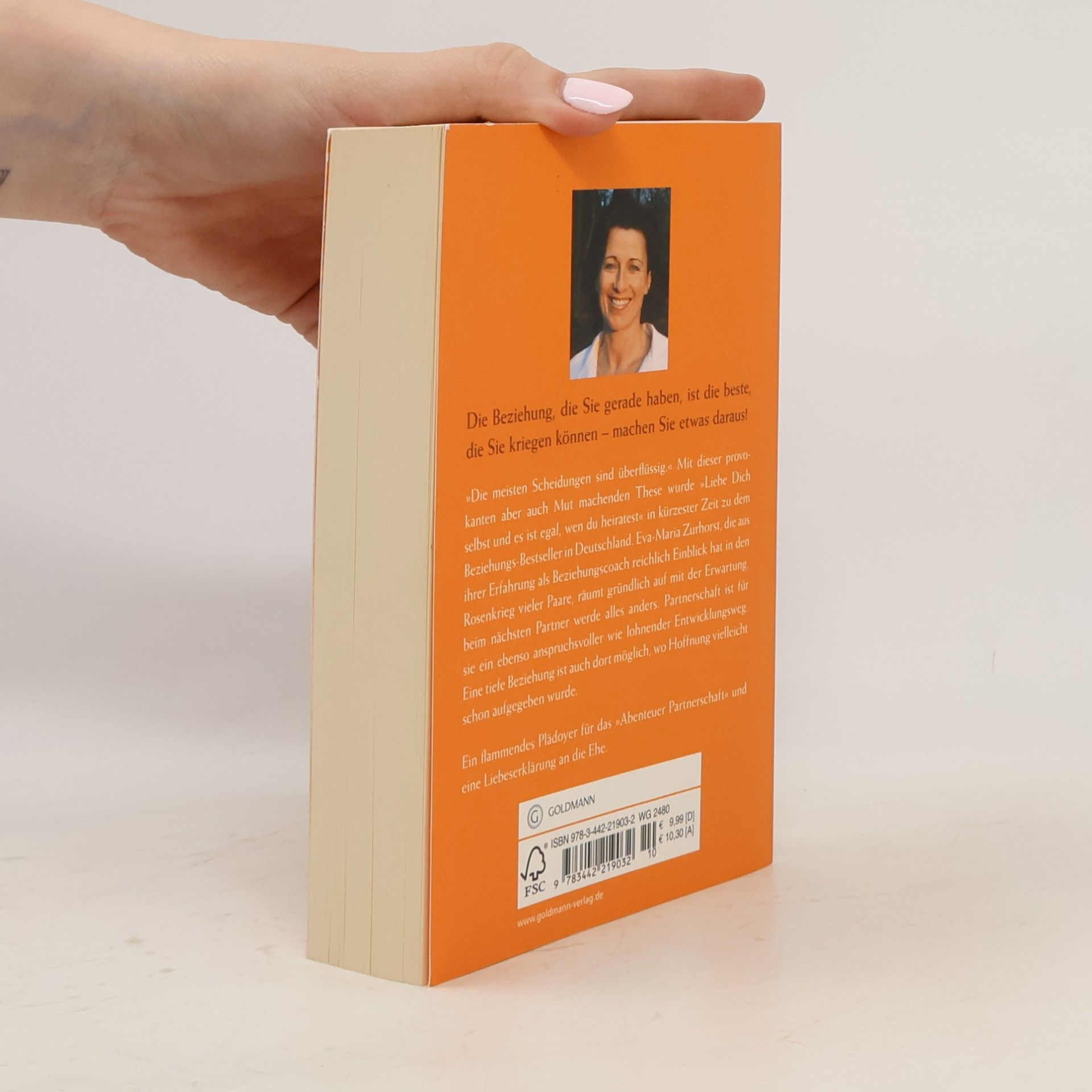 Eva-Maria Zurhorst Liebe dich selbst