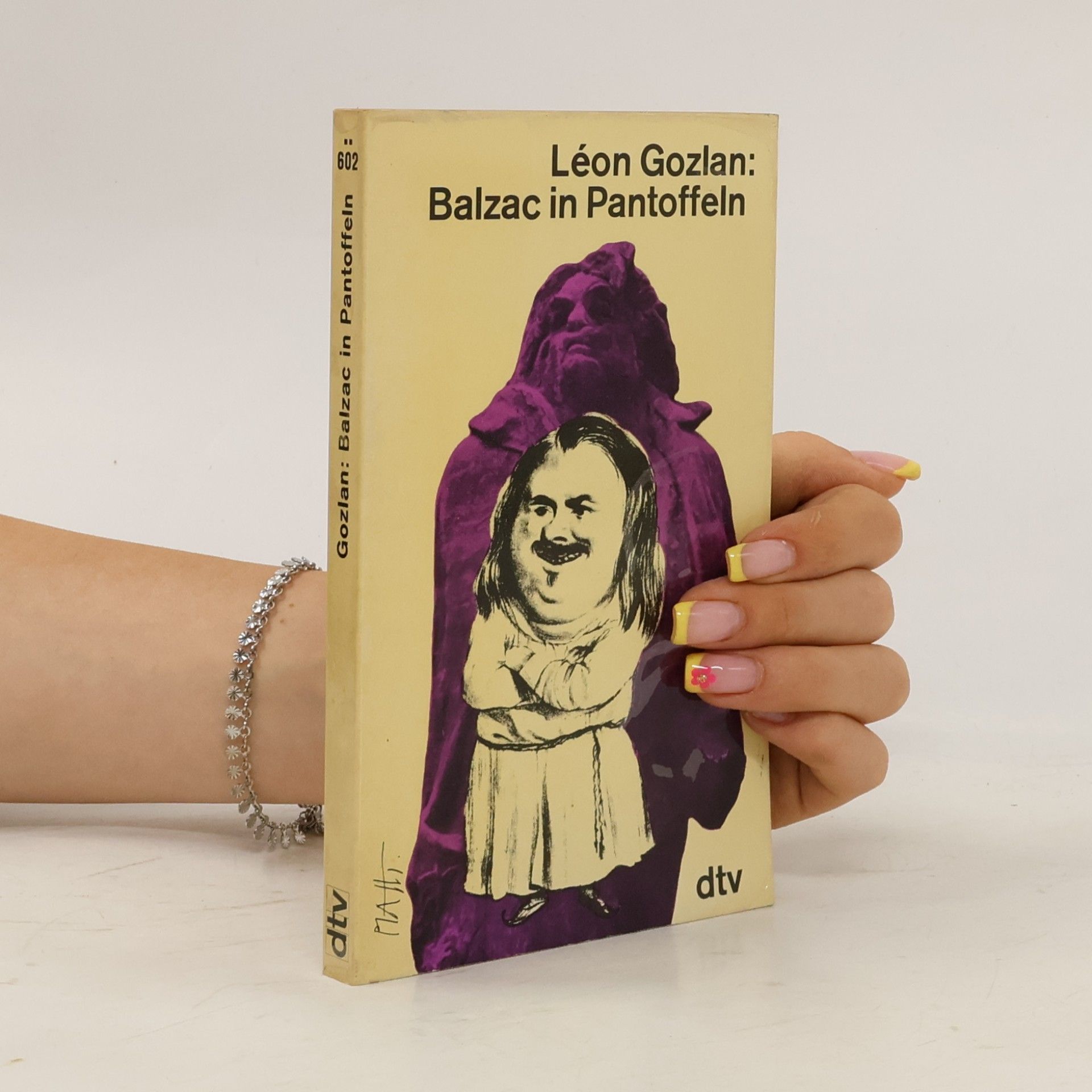 Léon Gozlan Balzac in Pantoffeln