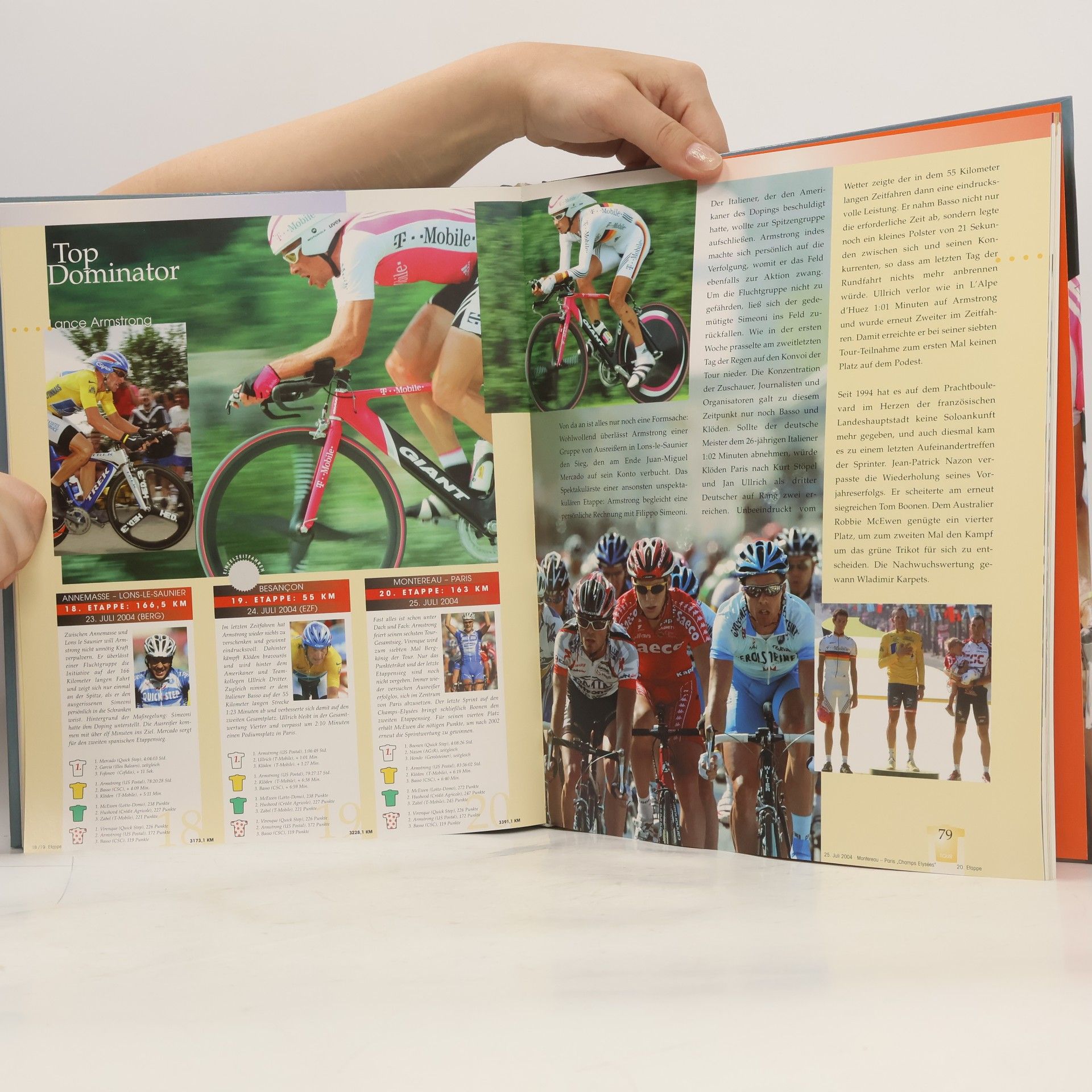 Karsten Migels Jahresrückblick Radsport Saison 2004. Vorw. v. Erik Zabel