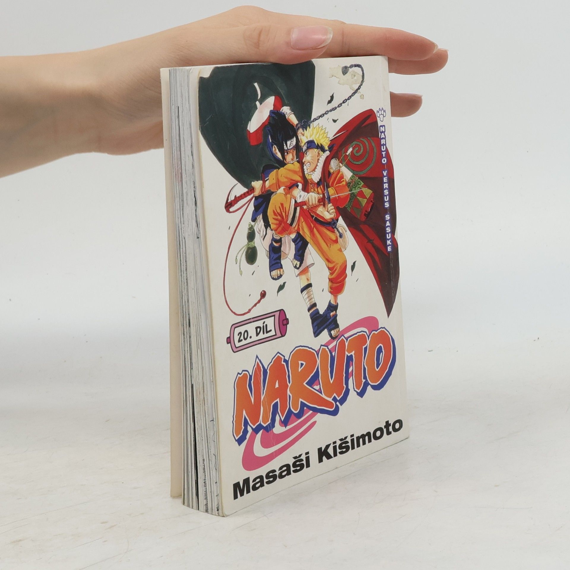 Naruto. 20. díl, Naruto versus Sasuke