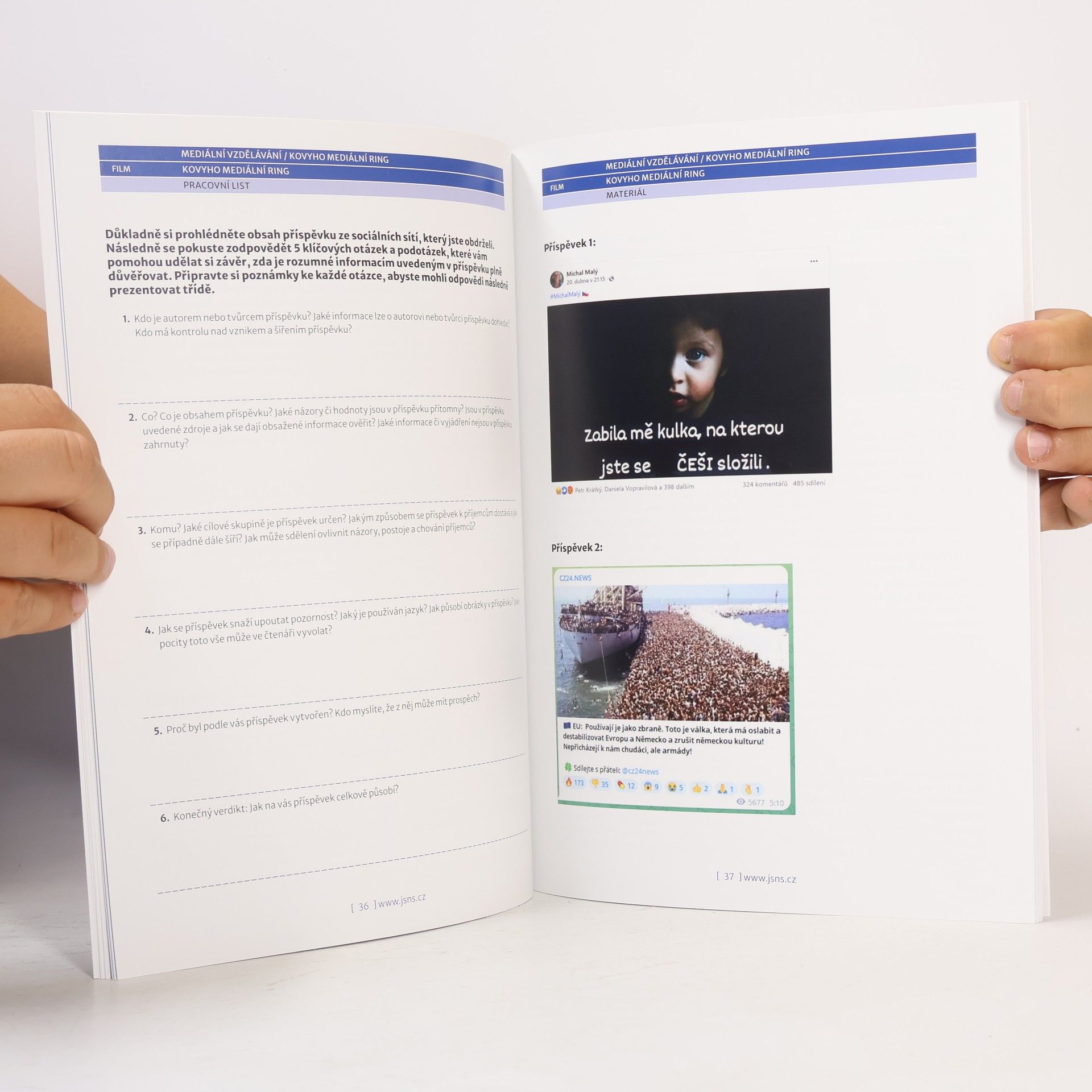 Jindřich Přívratský Učíme o dezinformacích