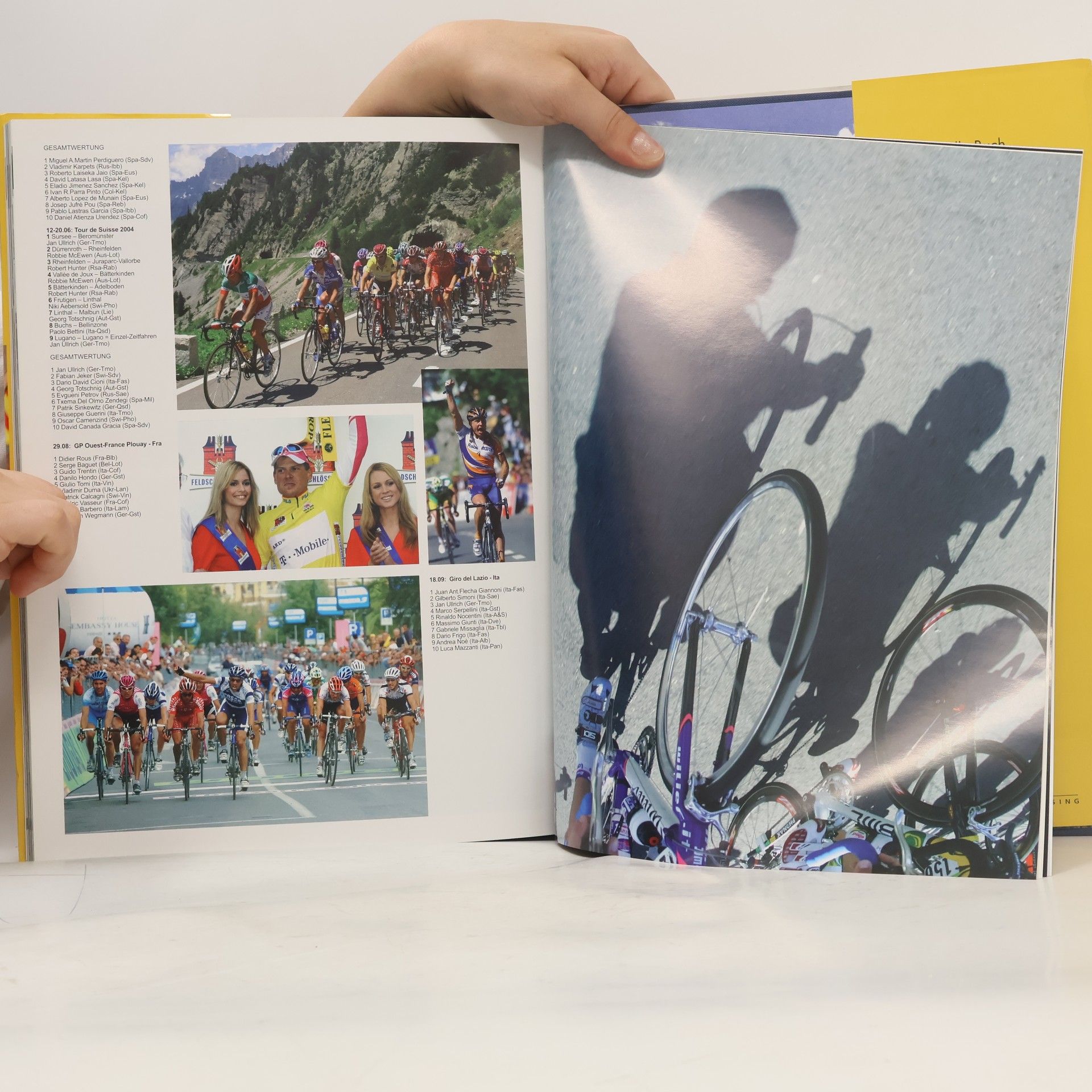 Radsport 2004: Alle Rennen, alle Sieger. Das offizielle Jahrbuch des Radsport-Weltverbandes UCI
