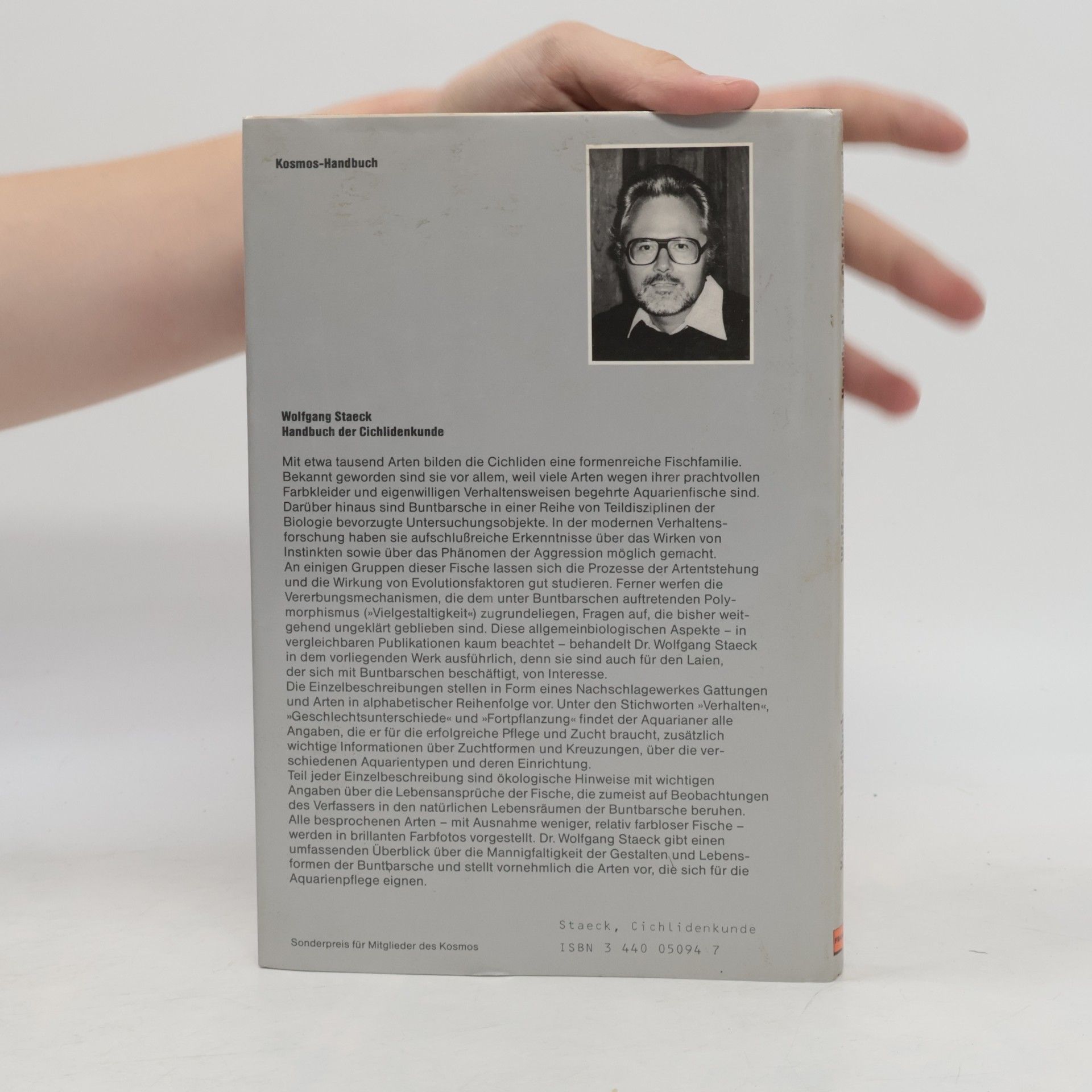 Wolfgang Staeck Handbuch der Cichlidenkunde