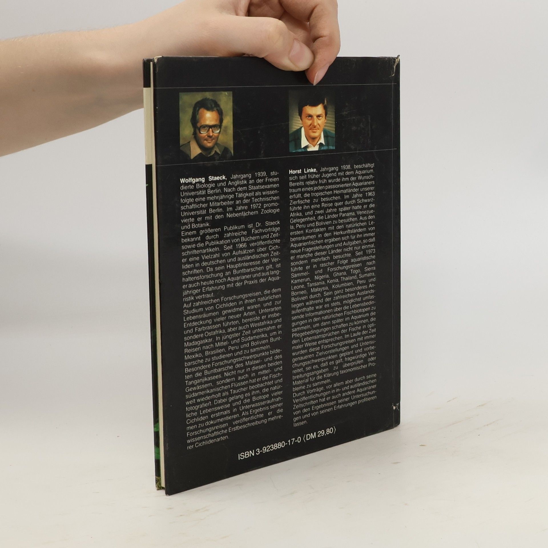 Wolfgang Staeck Amerikanische Cichliden II : Große Buntbarsche ein Handbuch für Bestimmung, Pflege und Zucht