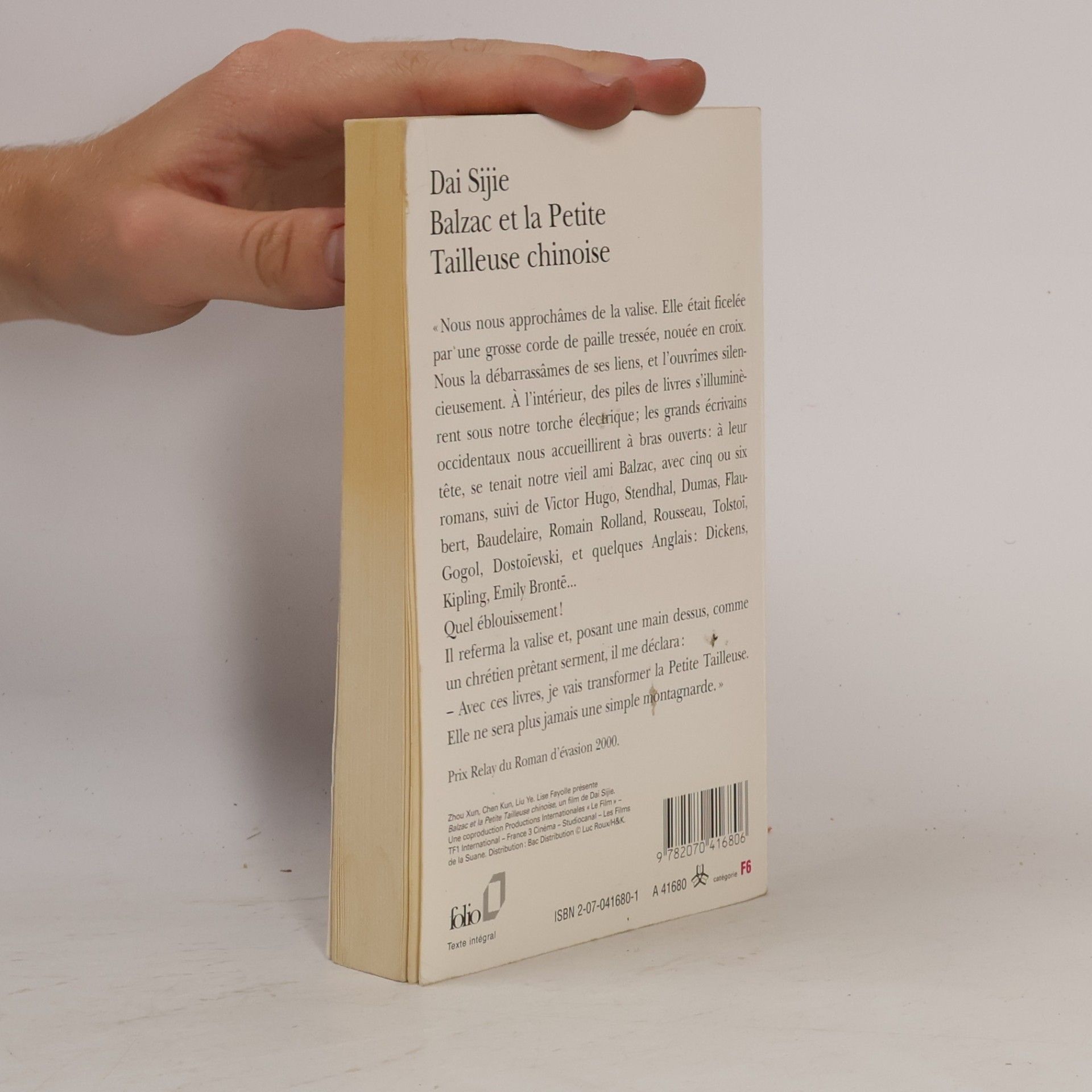 Dai Sijie Balzac et la petite tailleuse chinoise