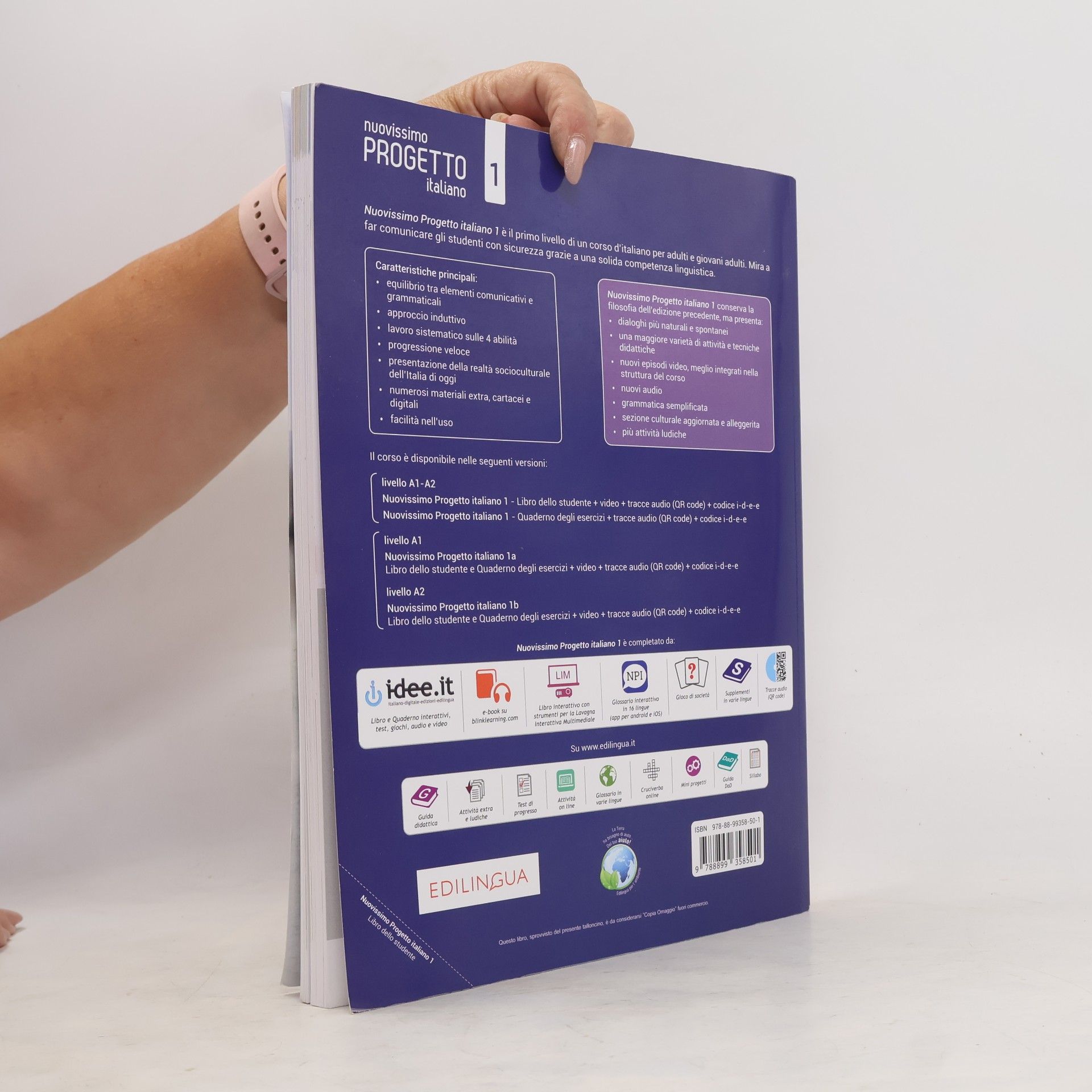 Telis Marin Nuovissimo progetto italiano: corso di lingua e civiltà italiana : A1-A2 : libro dello studente. 1