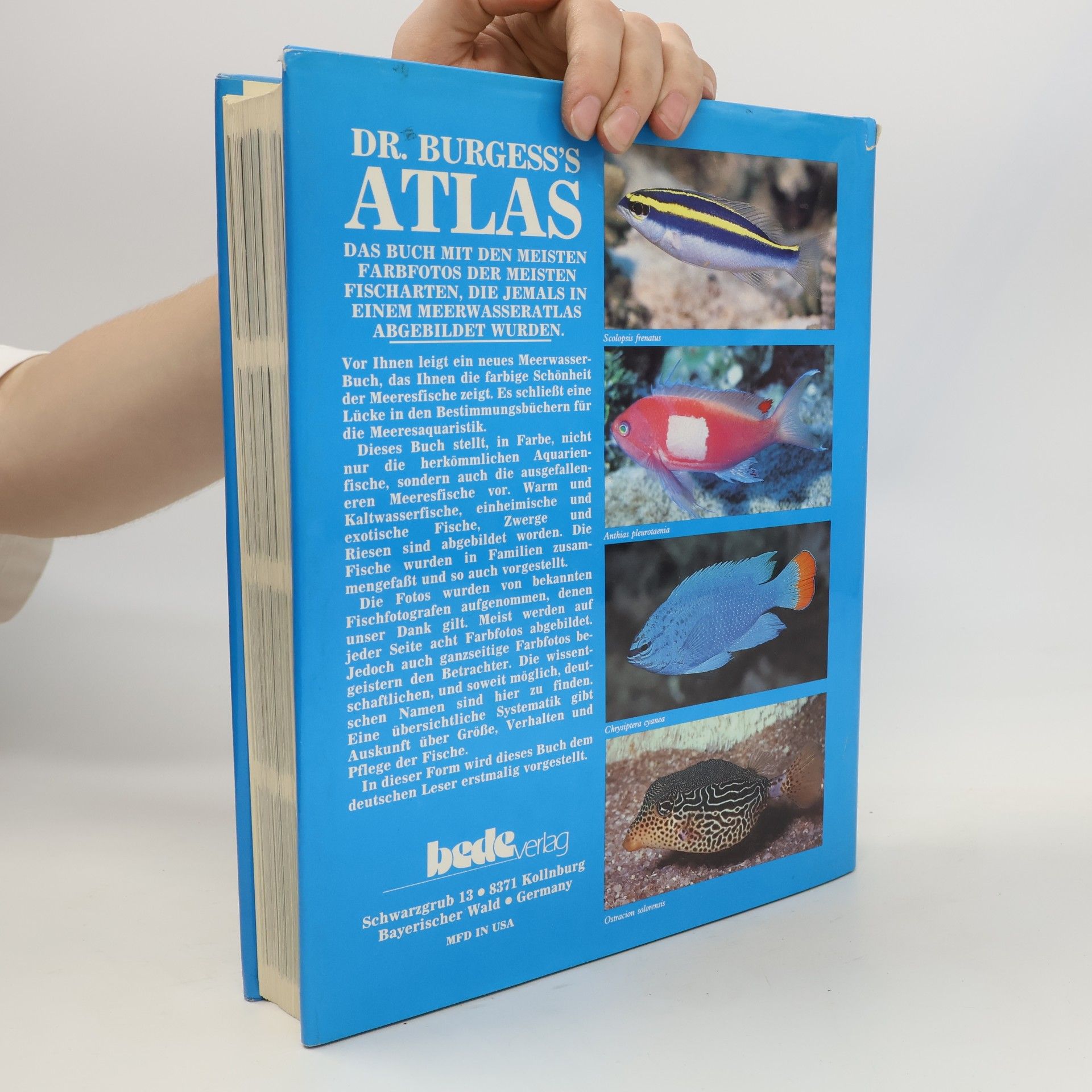 Dr. Warren E. Burgess Dr. Burgess´s Atlas