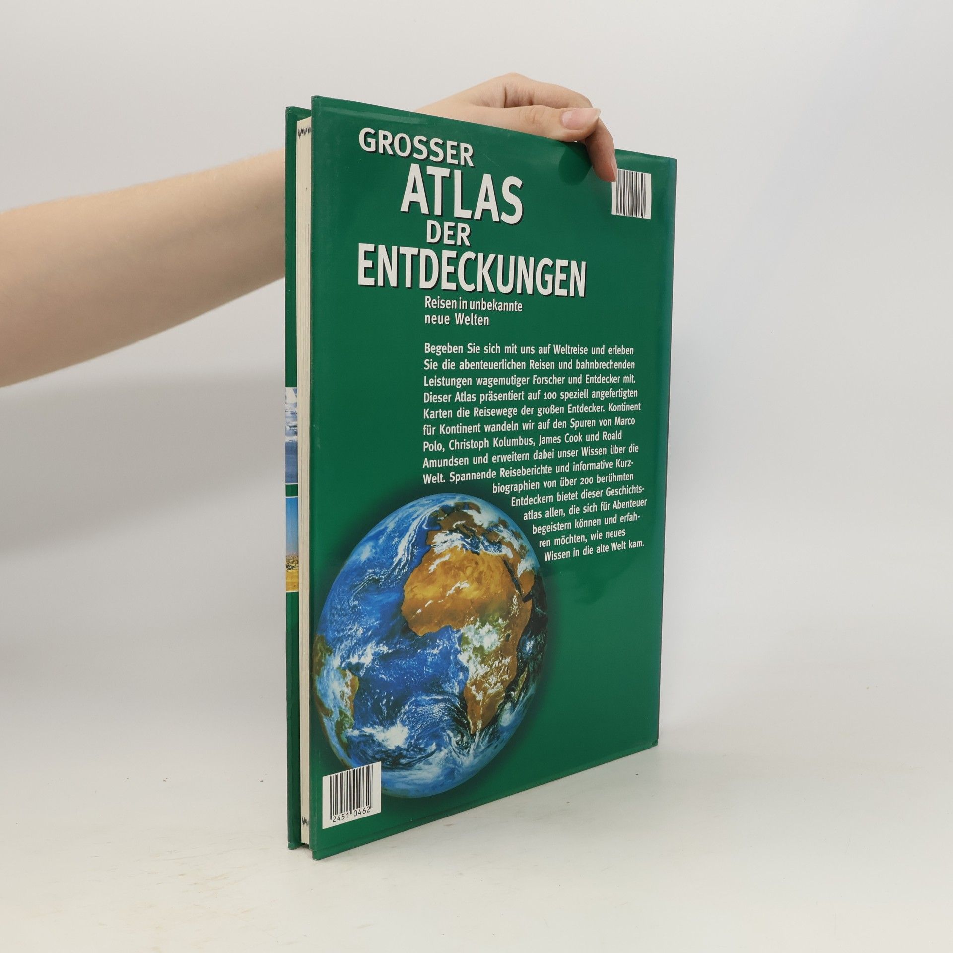 Kolektív autorov Grosser Atlas der Entdeckungen