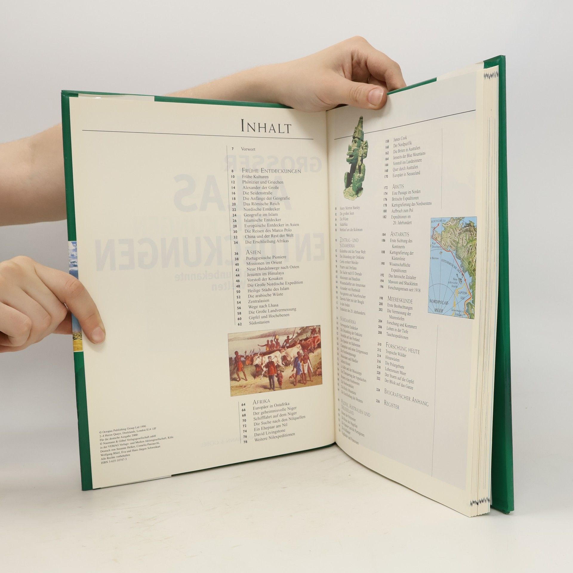 Kolektív autorov Grosser Atlas der Entdeckungen