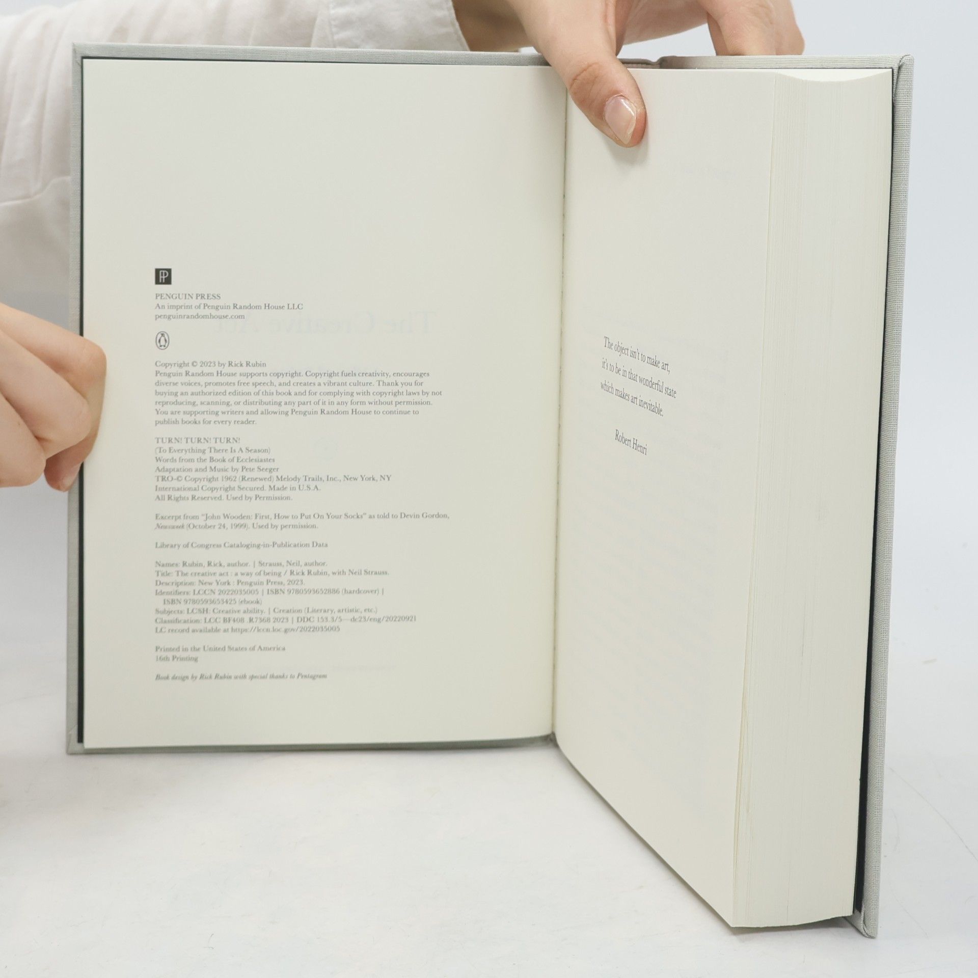 Autorenkollektiv The Creative Act: A Way of Being
