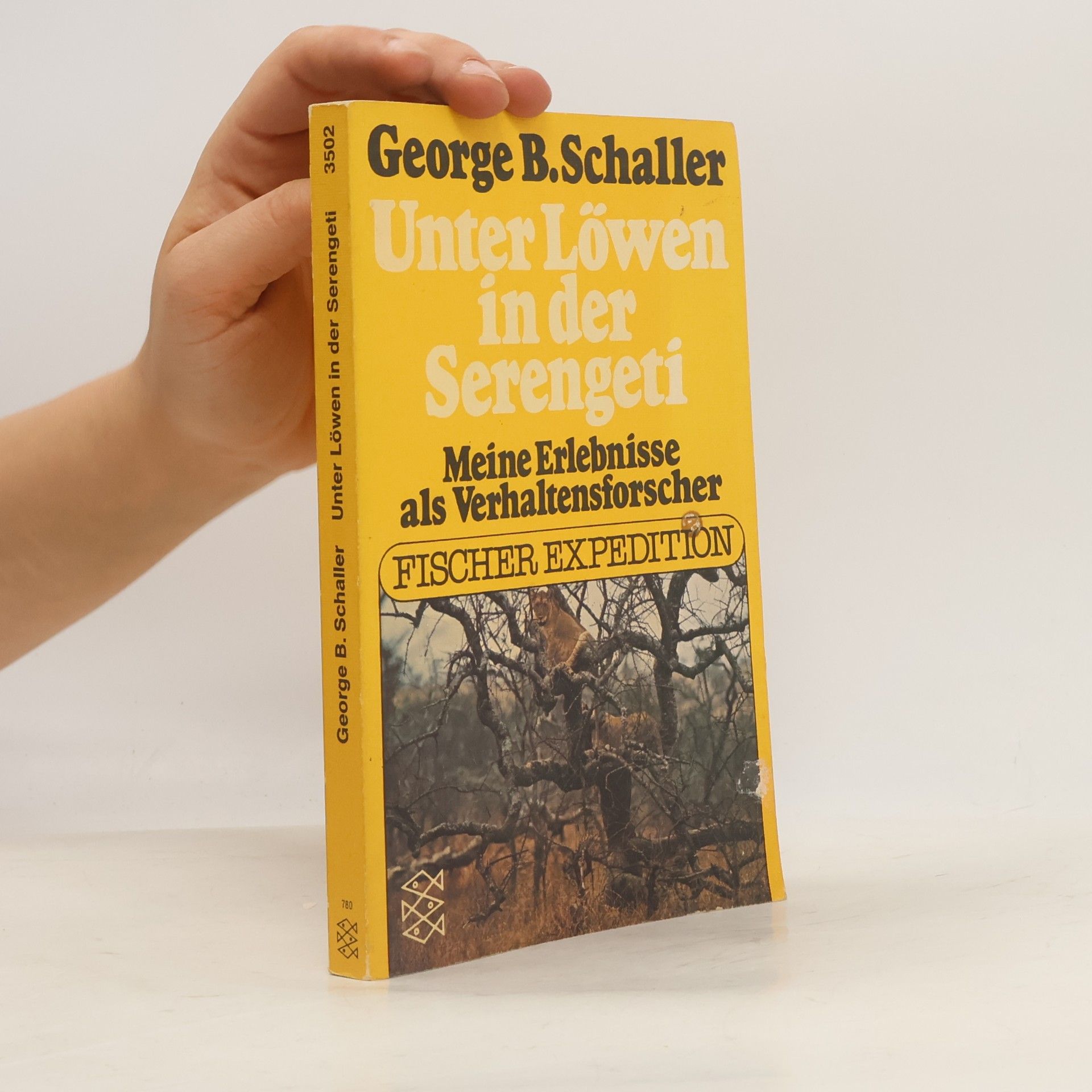 George B. Schaller Unter Löwen in der Serengeti