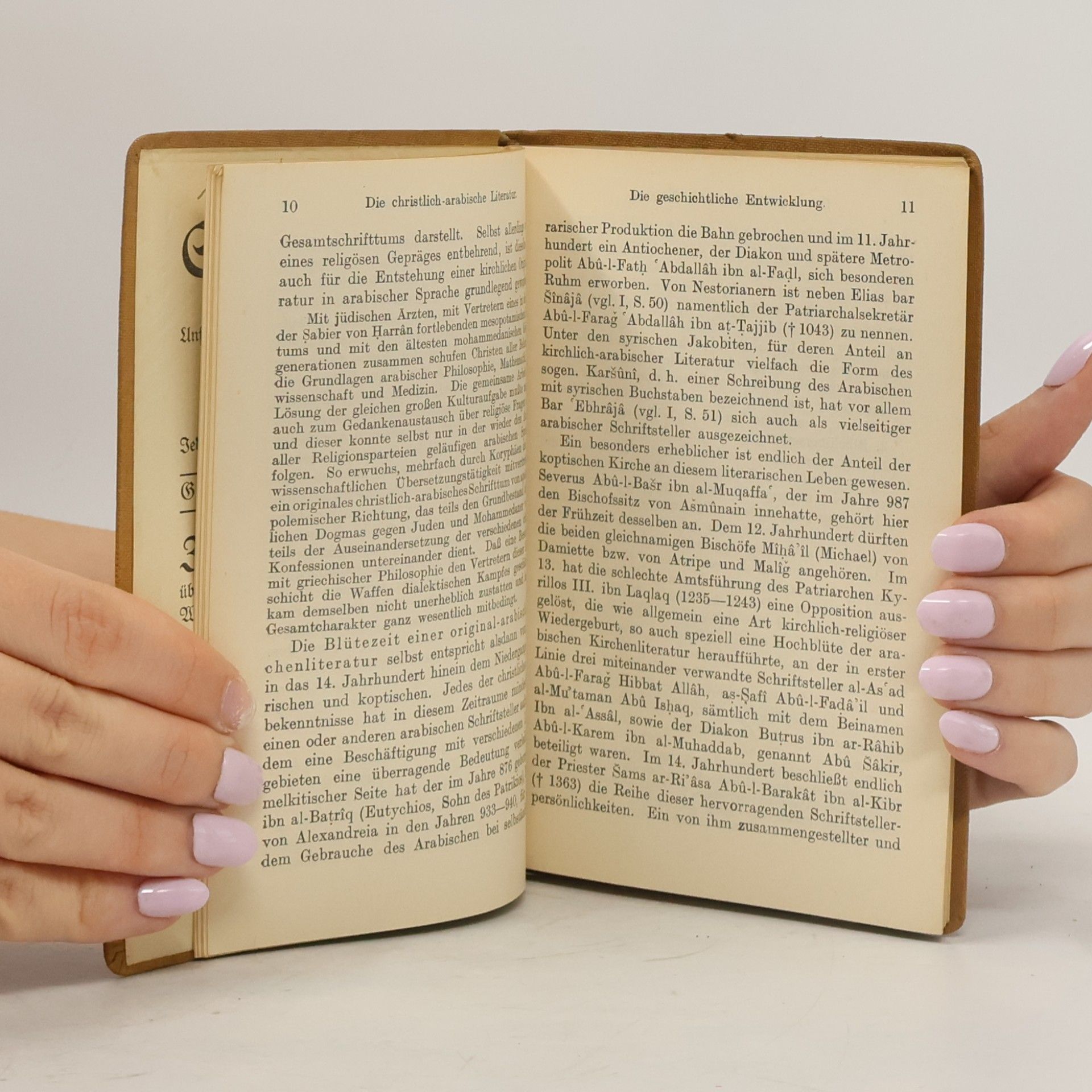 Anton Baumstark Die christlichen Literaturen des Orients II.