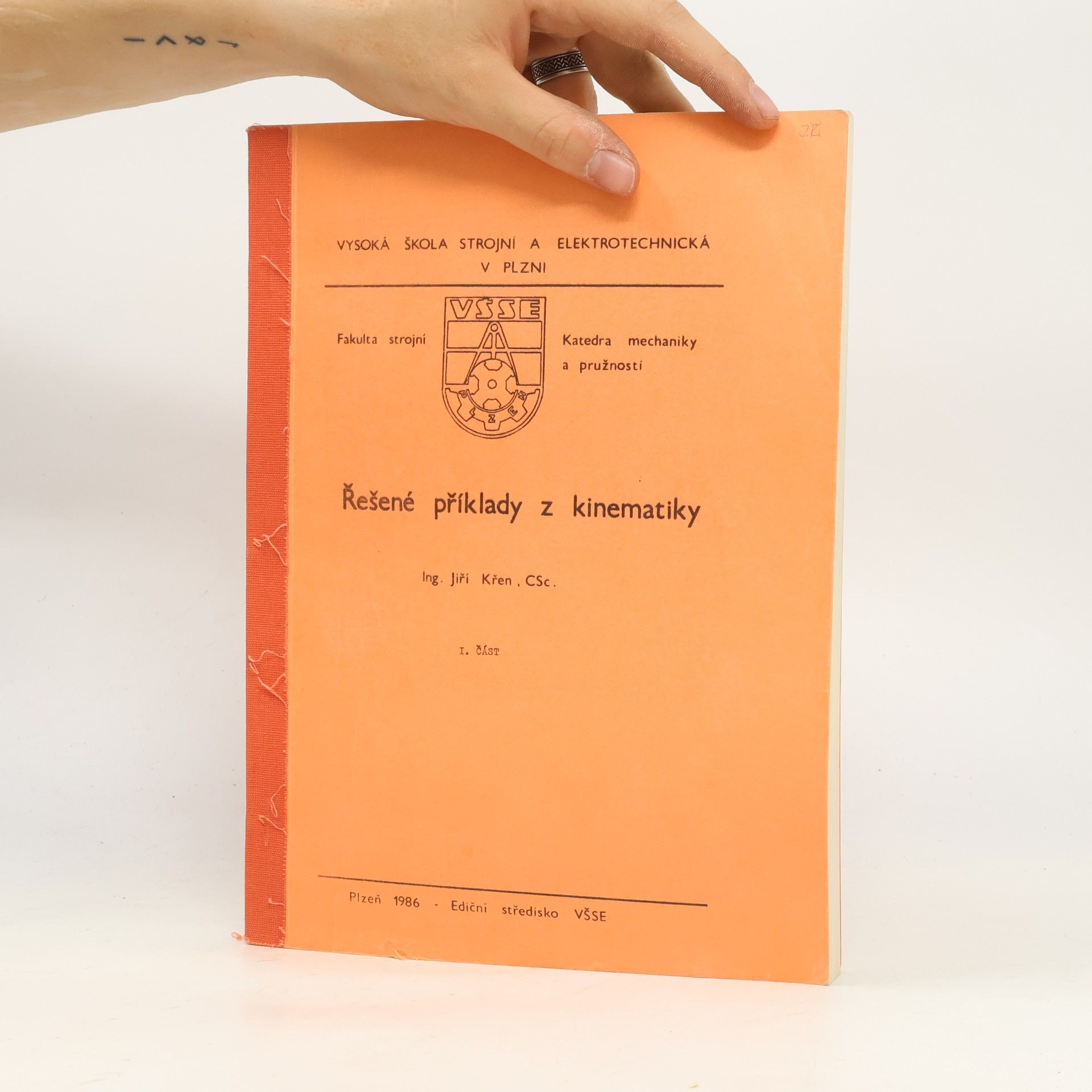 Jiří Křen Řešené příklady z kinematiky