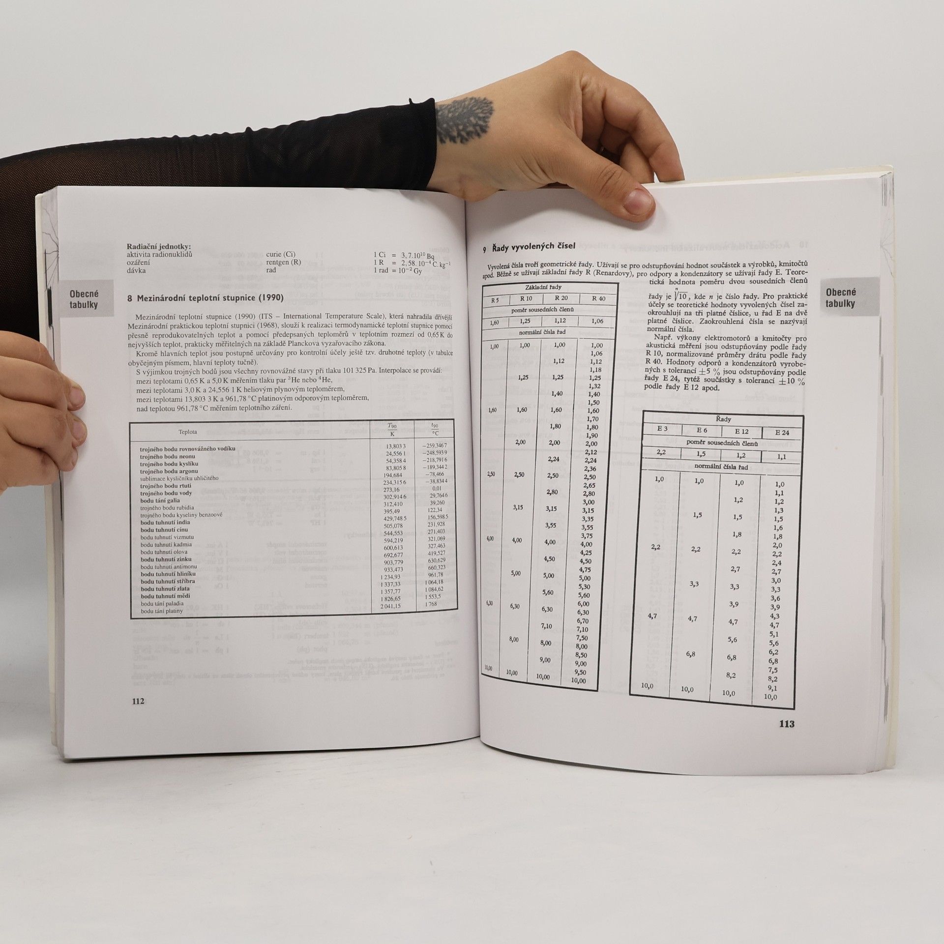 Kolektív autorov Matematické, fyzikální a chemické tabulky pro střední školy