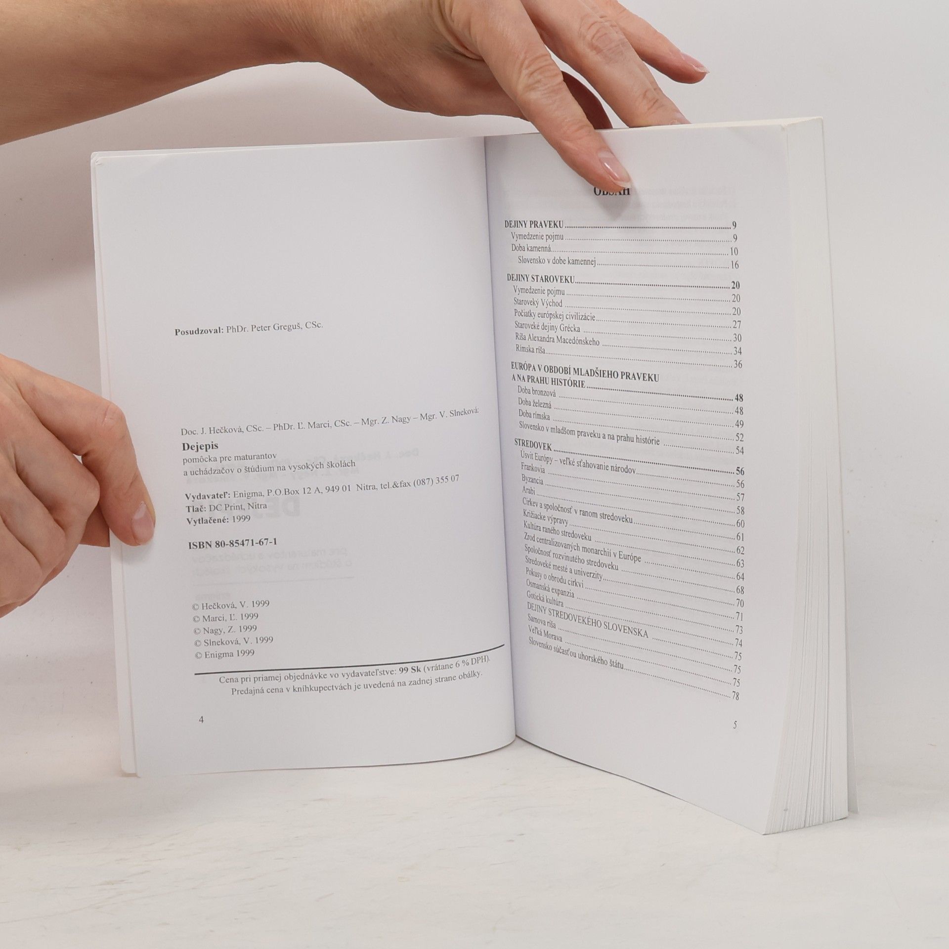Autorenkollektiv Dejepis. Pomôcka pre maturantov a uchádzačov o štúdium na vysokých školách