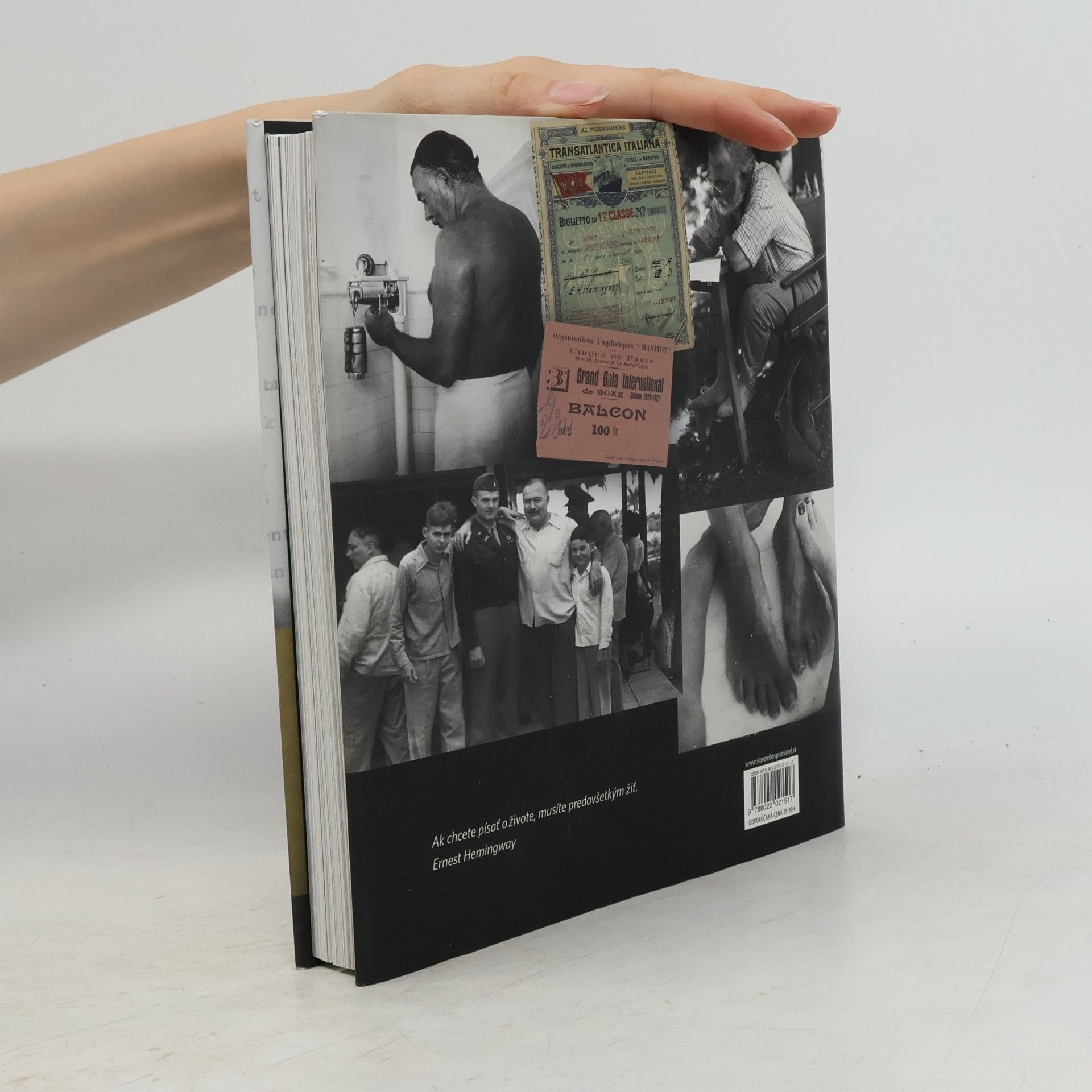 Michael Katakis Ernest Hemingway: Artefakty zo života