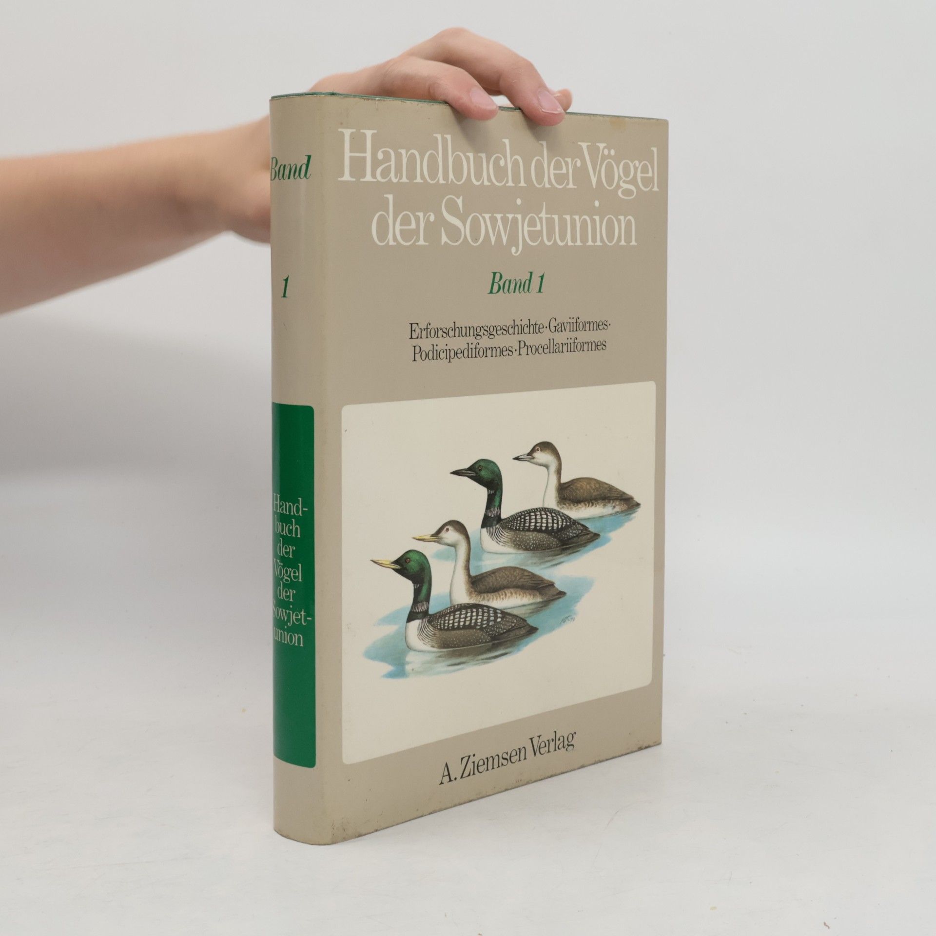 Autorenkollektiv Handbuch der Vögel der Sowjetunion : Bd. 1. Erforschungsgeschichte.