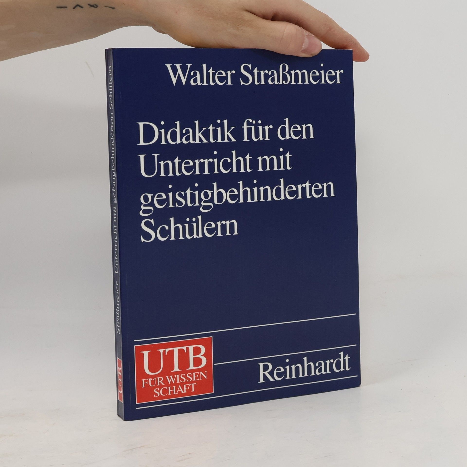 Walter Strassmeier Didaktik für den Unterricht mit geistigbehinderten Schülern