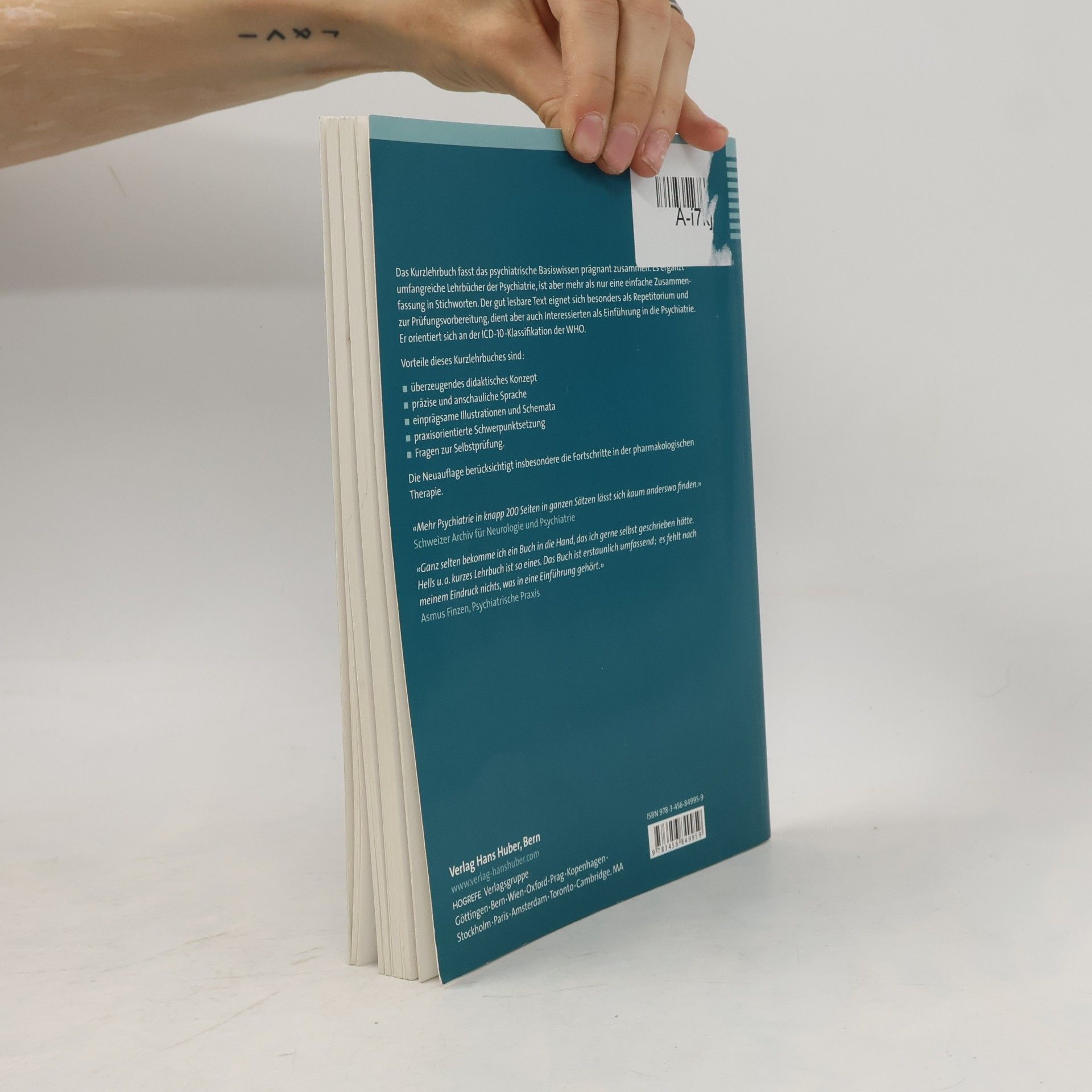 Daniel Hell Kurzes Lehrbuch der Psychiatrie