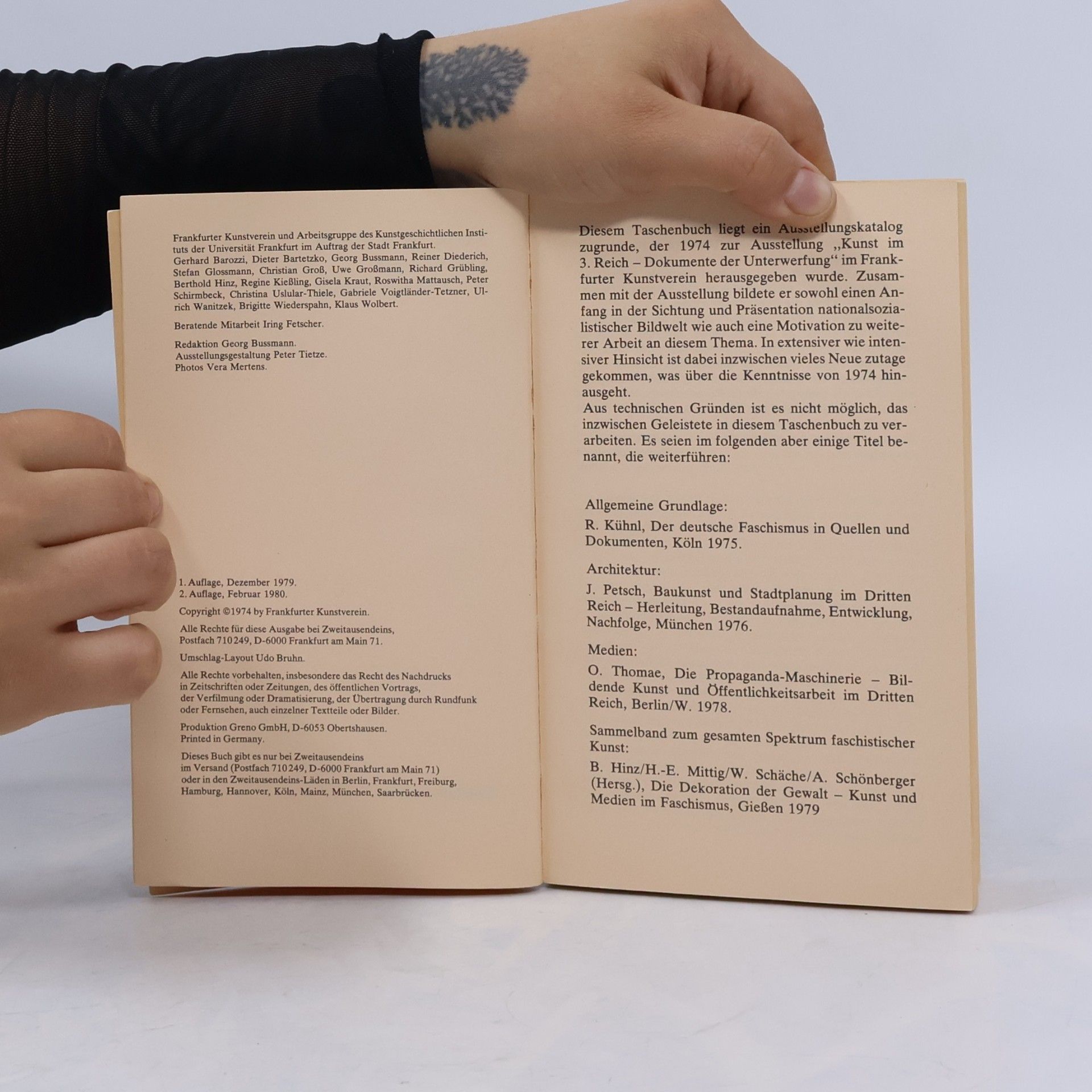 Autorenkollektiv Kunst im 3. Reich. Dokumente der Unterwerfung