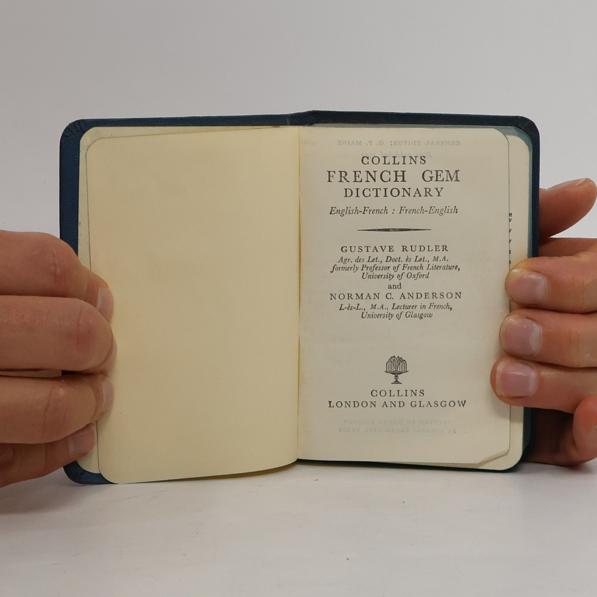 Various authors Collins French-English, English-French Dictionary