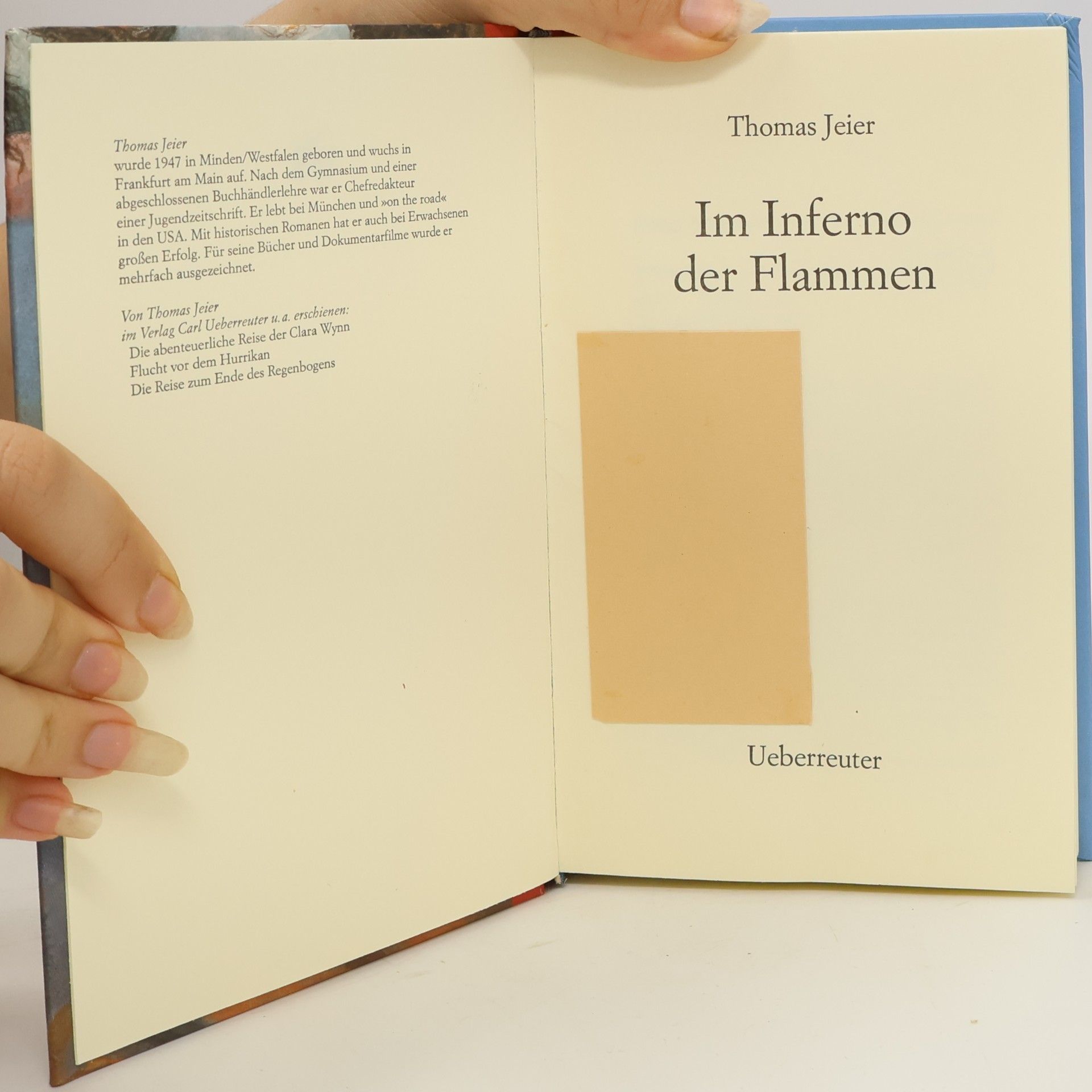 Thomas Jeier Im Inferno der Flammen
