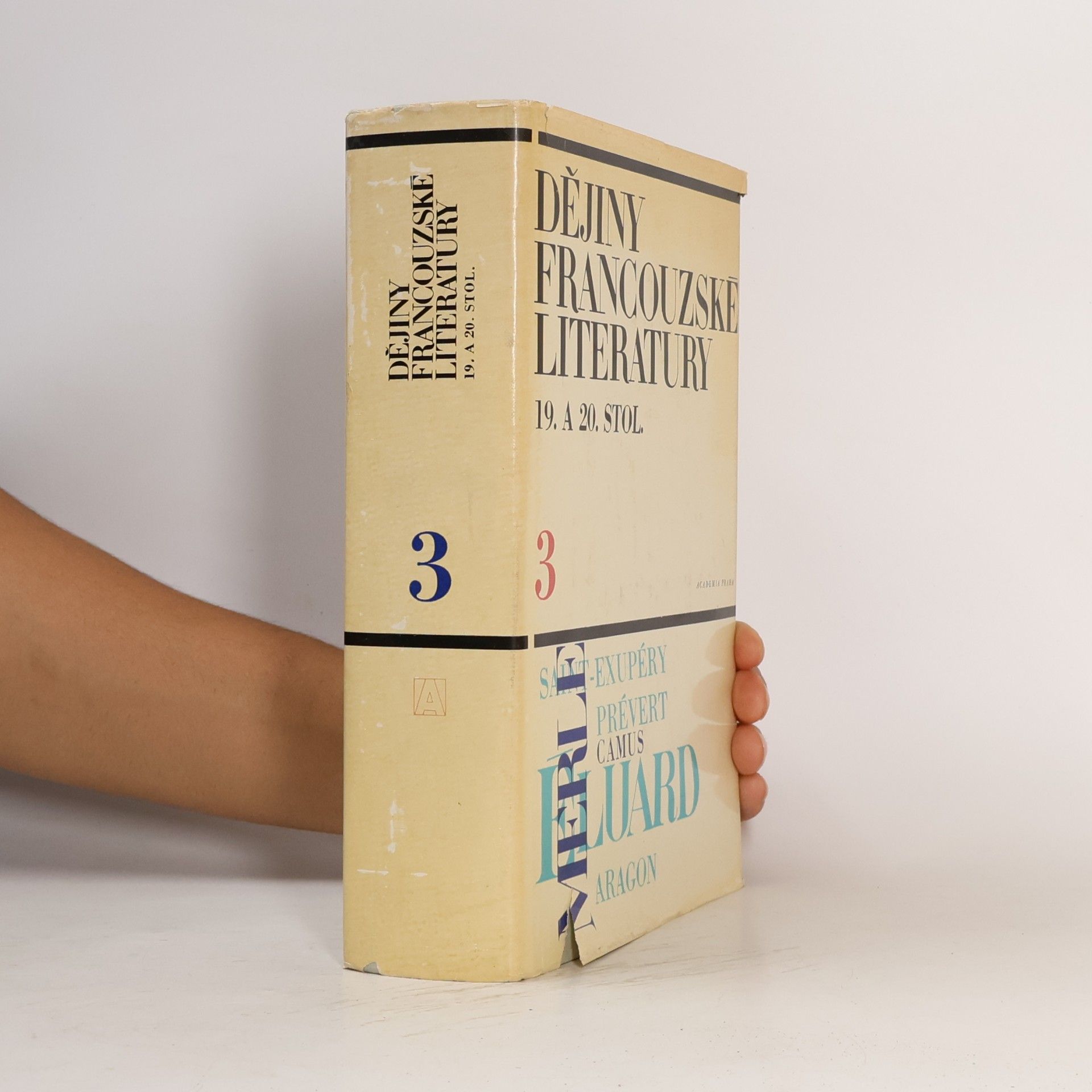 Various authors Dějina francouzské literatury 19. a 20. století, 3
